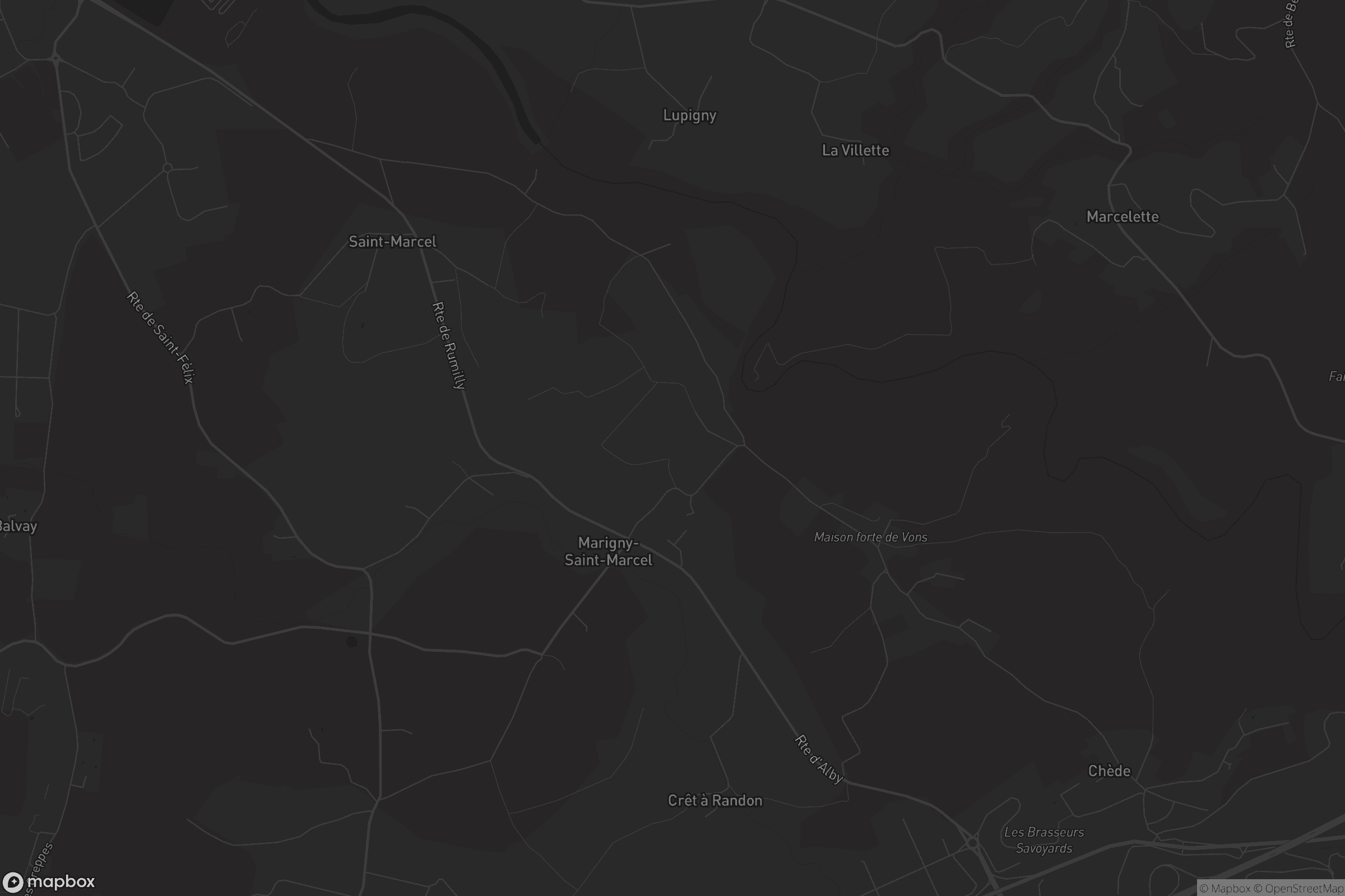 Carte de Marigny-Saint-Marcel