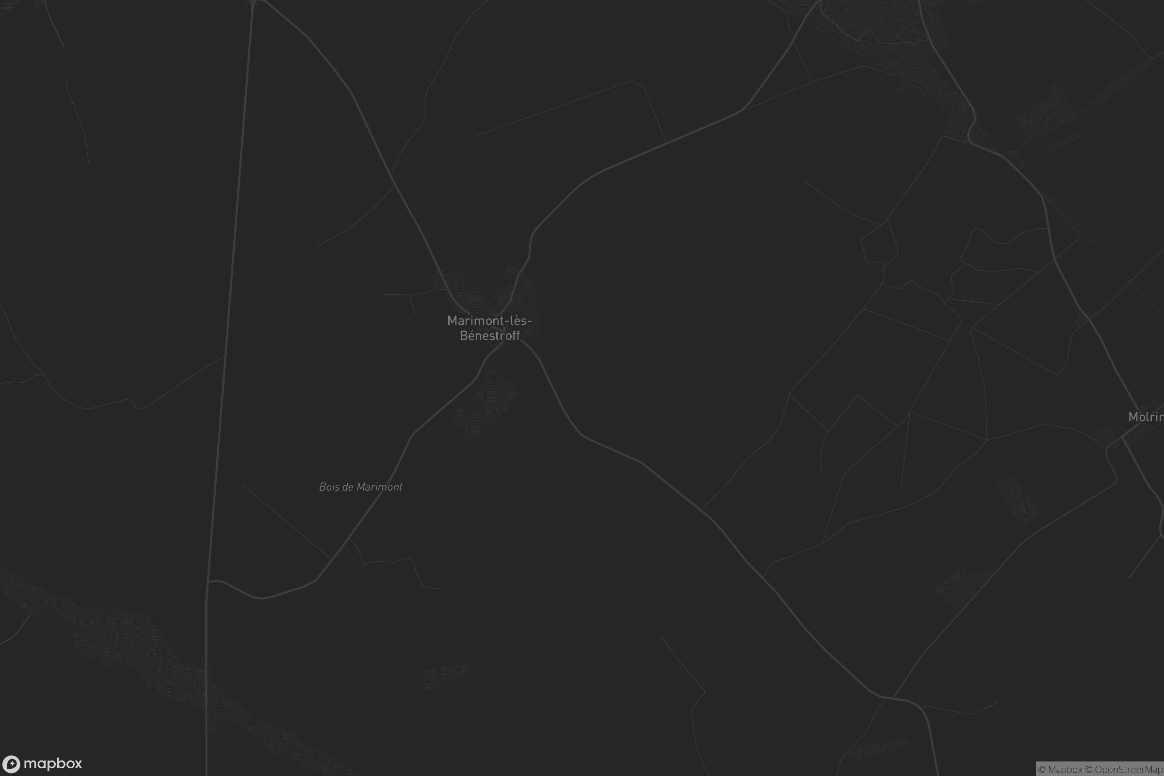 Carte de Marimont-lès-Bénestroff