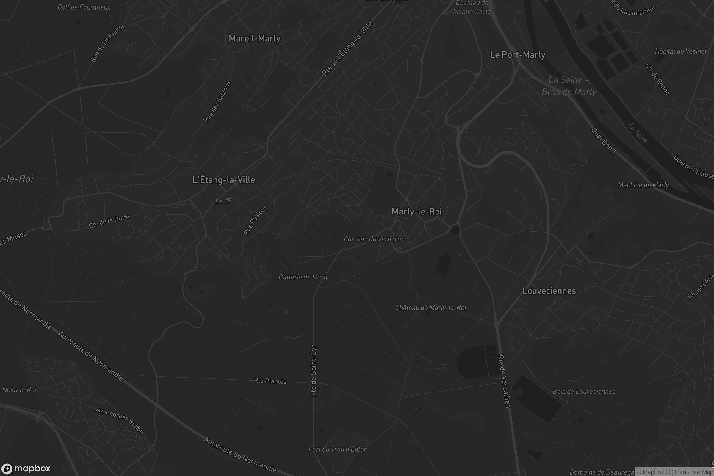 Carte de Marly-le-Roi