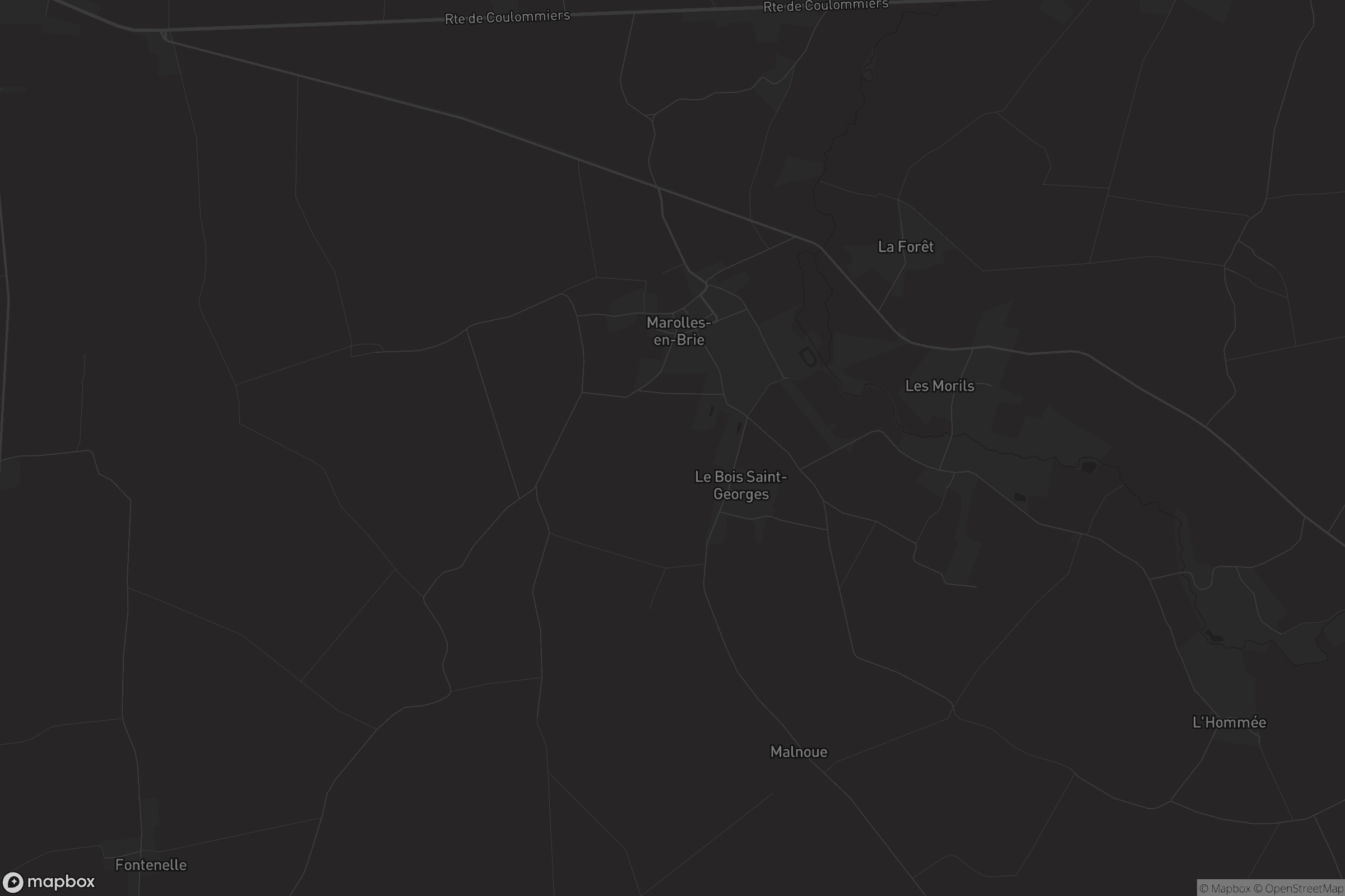 Carte de Marolles-en-Brie