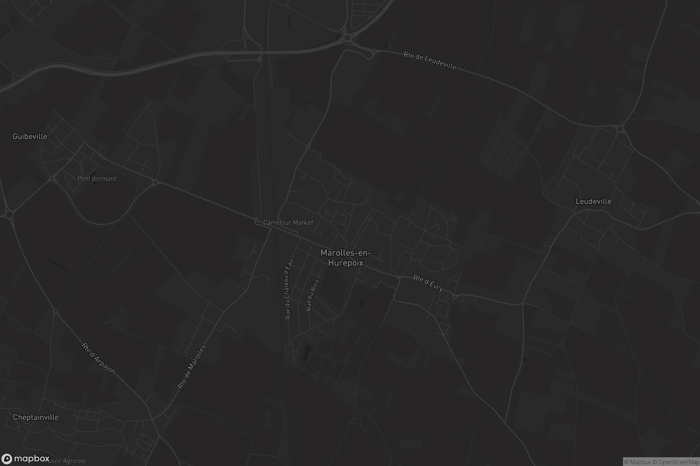 Carte de Marolles-en-Hurepoix