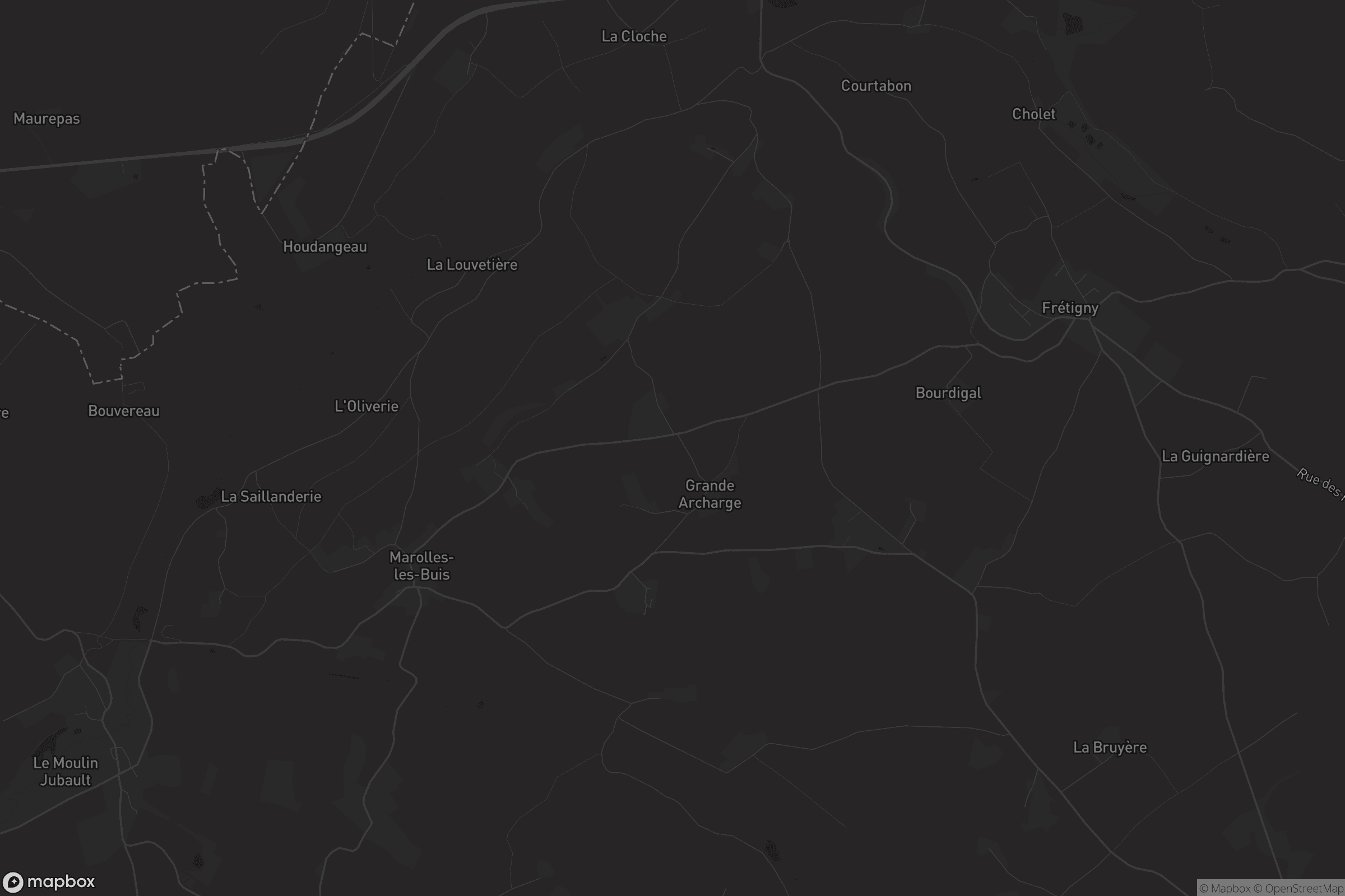 Carte de Marolles-les-Buis