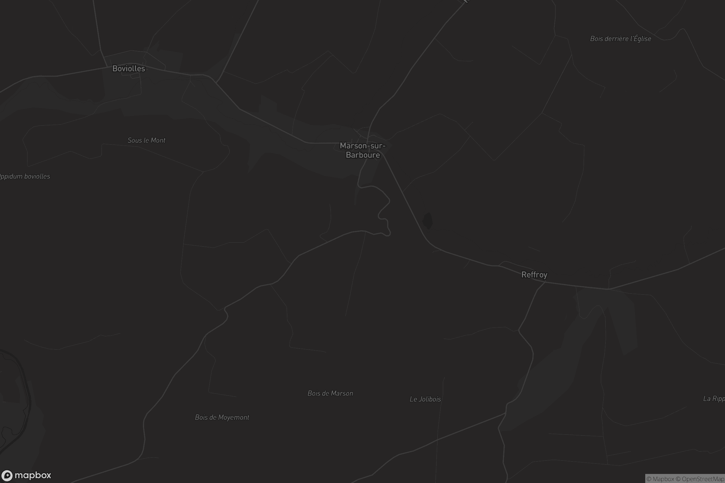 Carte de Marson-sur-Barboure