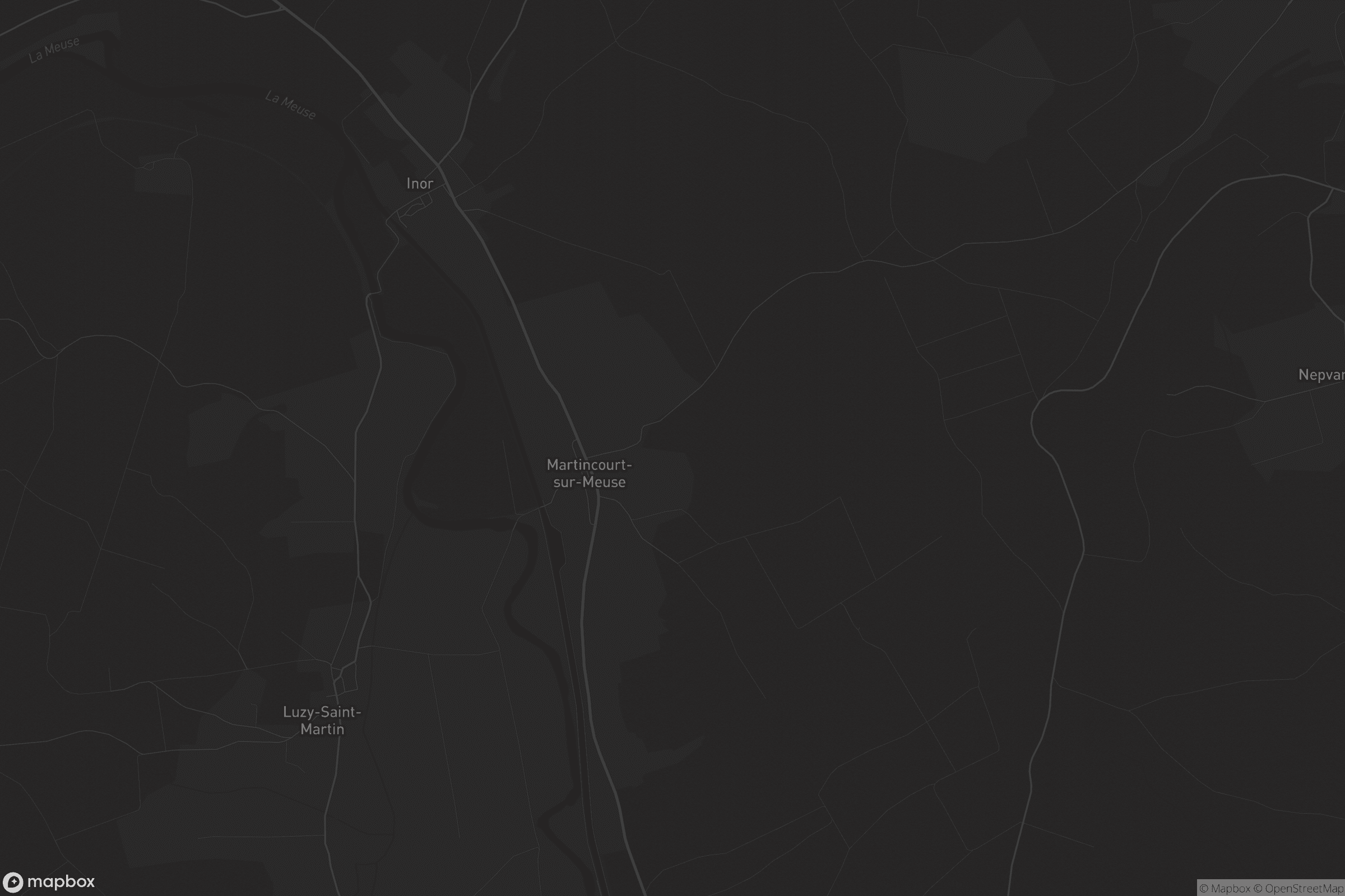 Carte de Martincourt-sur-Meuse