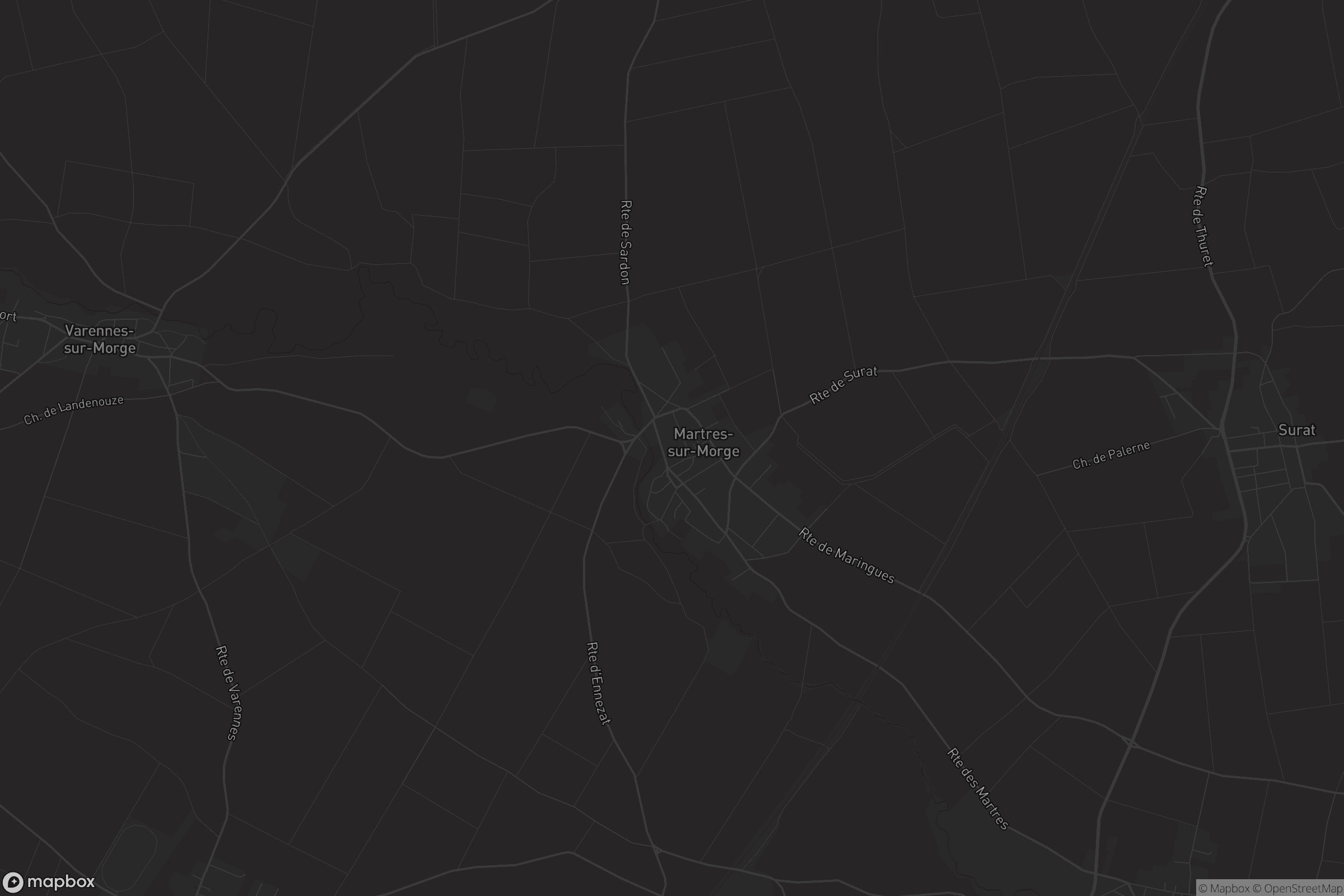 Carte de Martres-sur-Morge