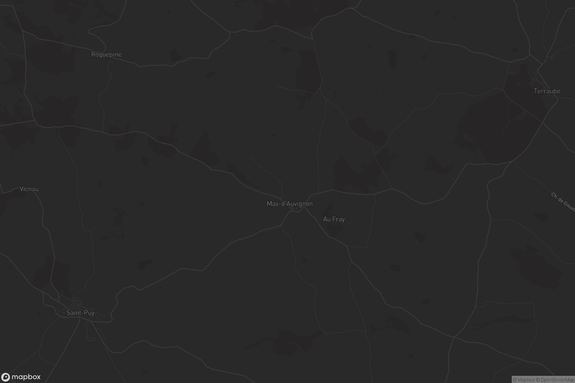 Carte de Mas-d'Auvignon