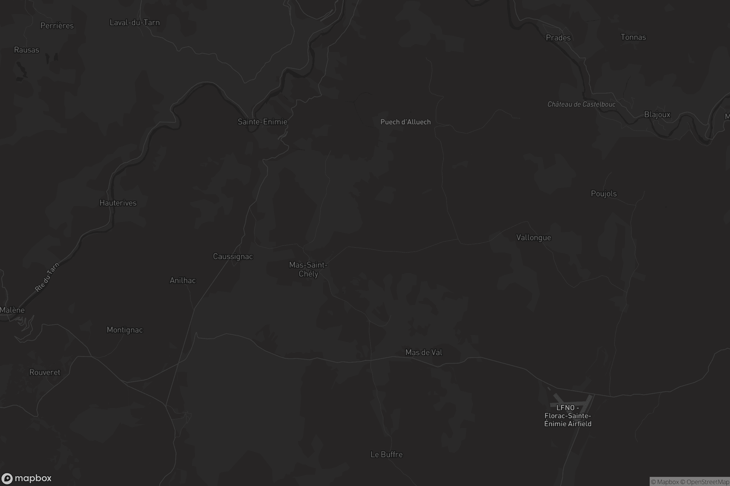 Carte de Mas-Saint-Chély