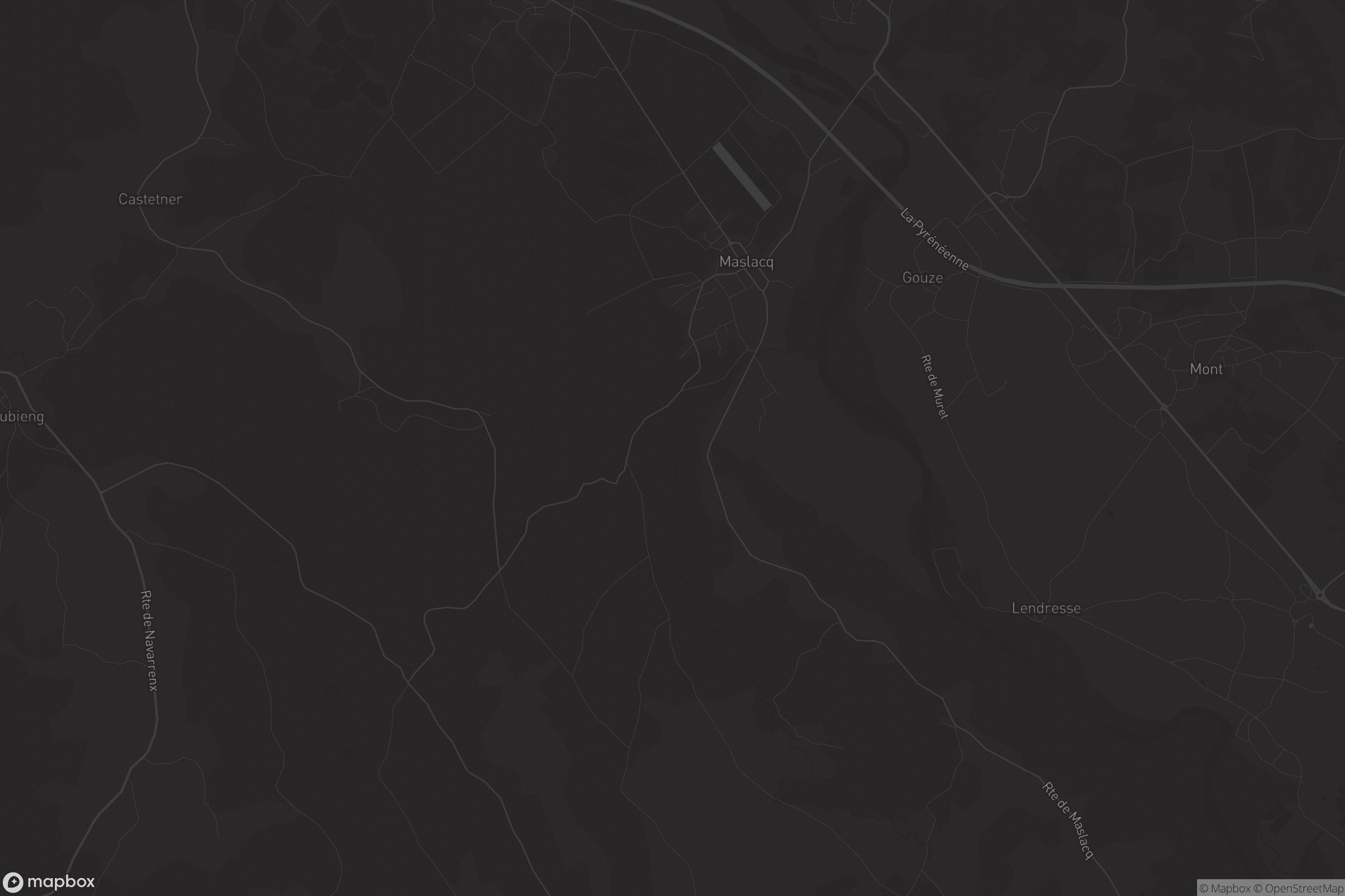 Carte de Maslacq