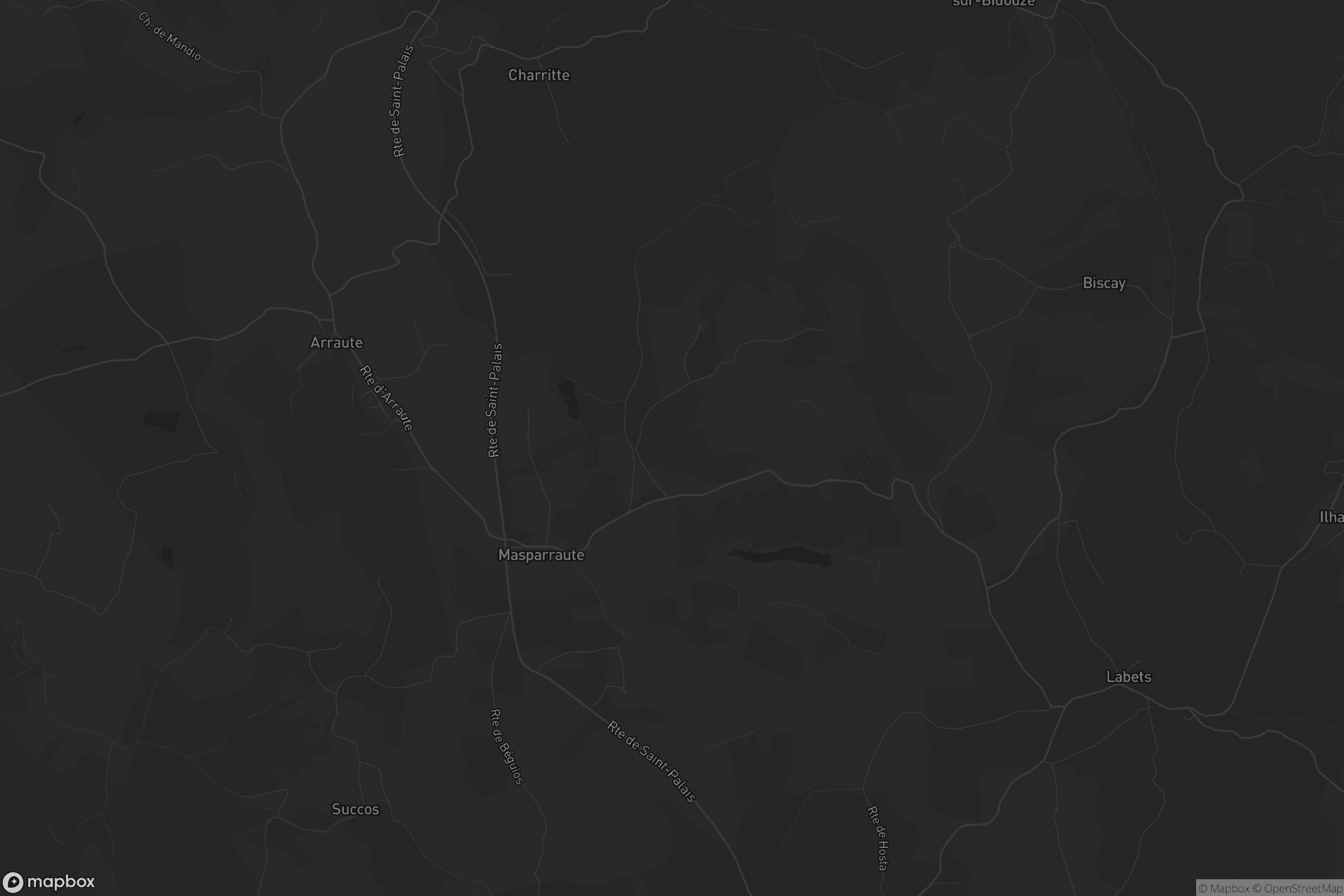 Carte de Masparraute