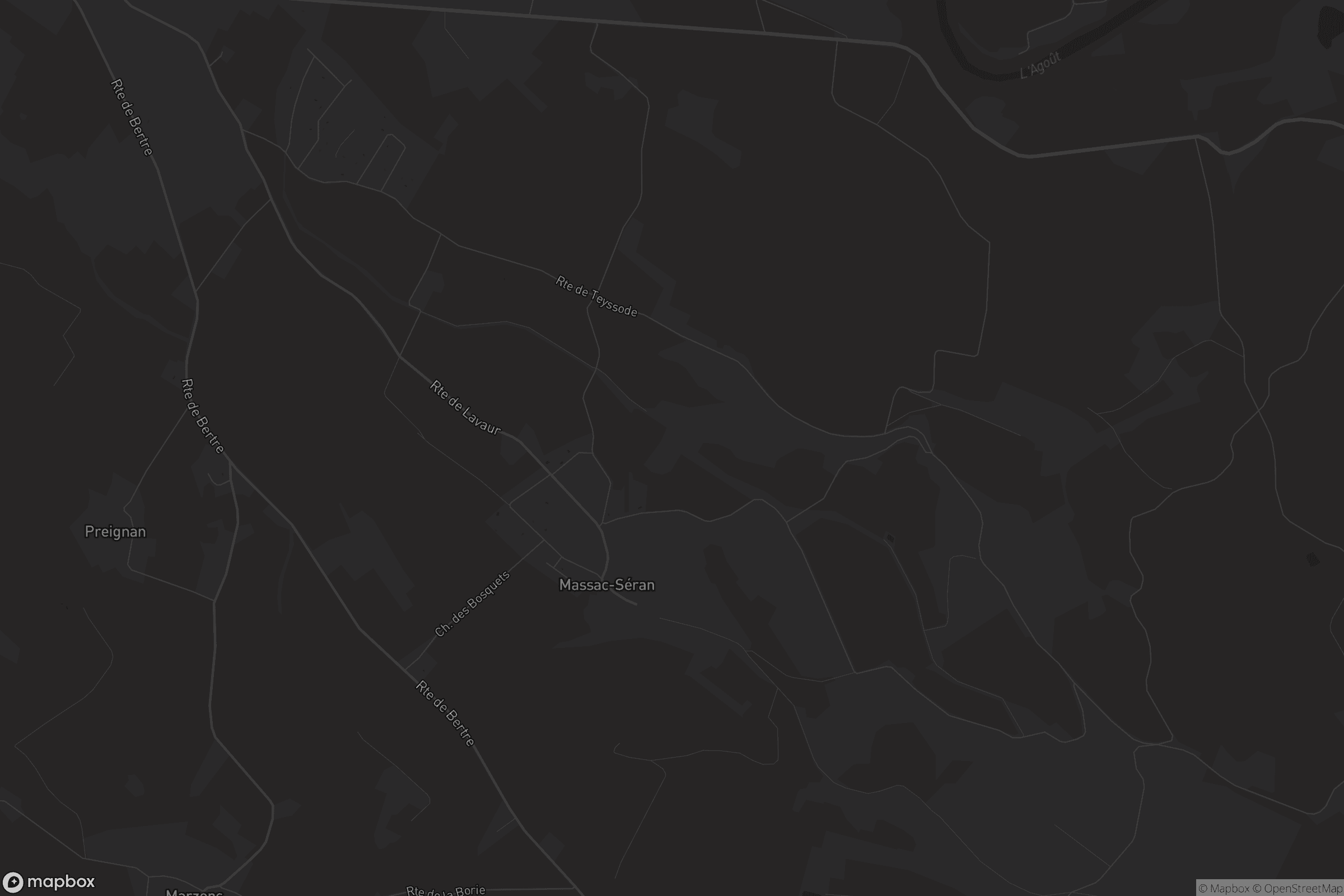 Carte de Massac-Séran