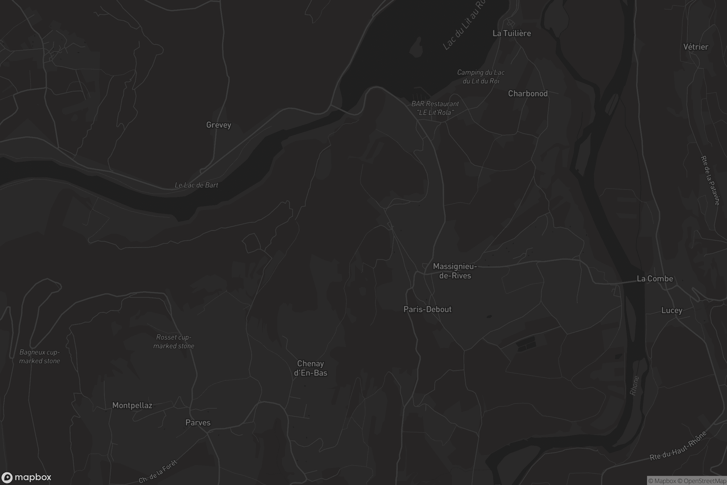 Carte de Massignieu-de-Rives