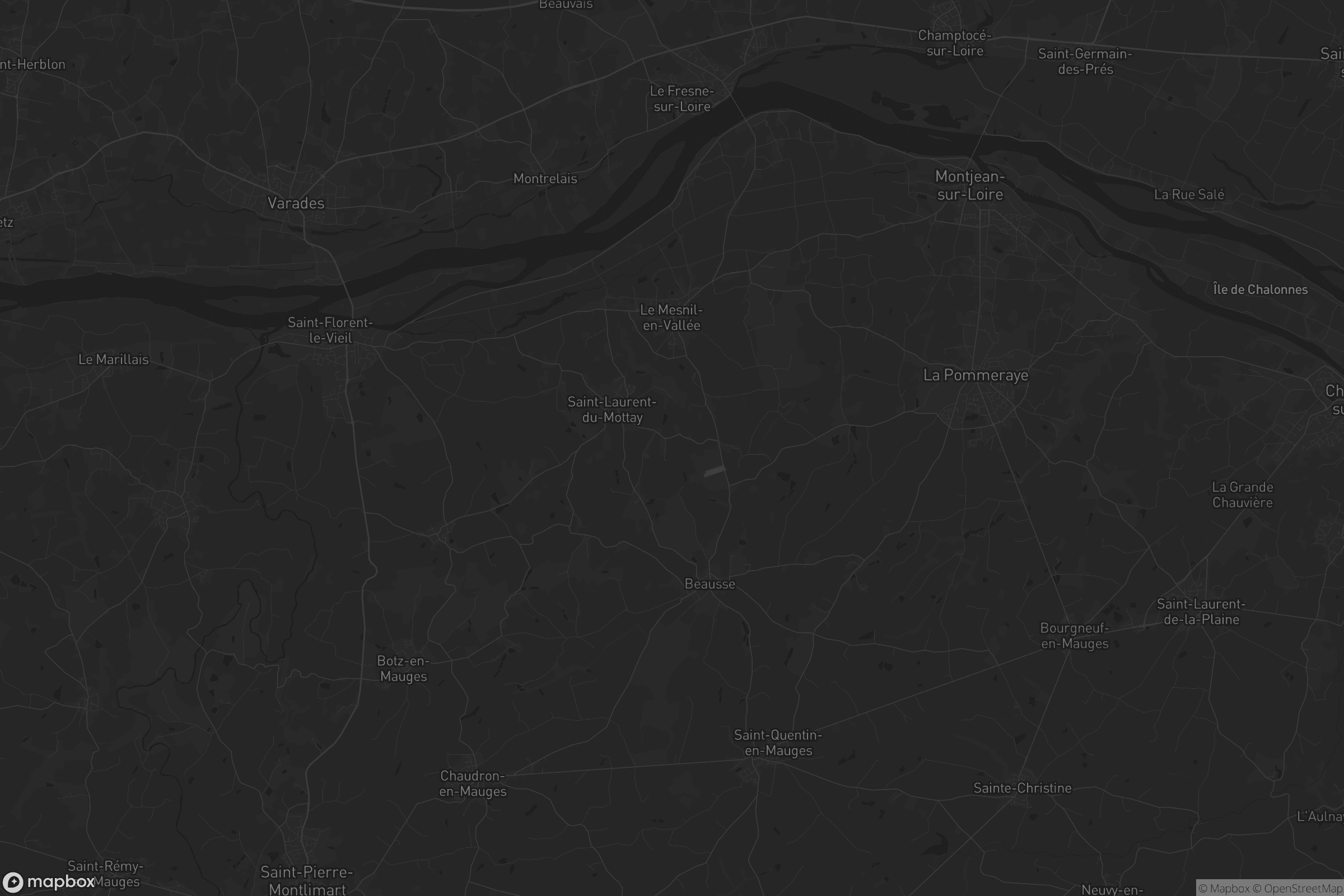 Carte de Mauges-sur-Loire