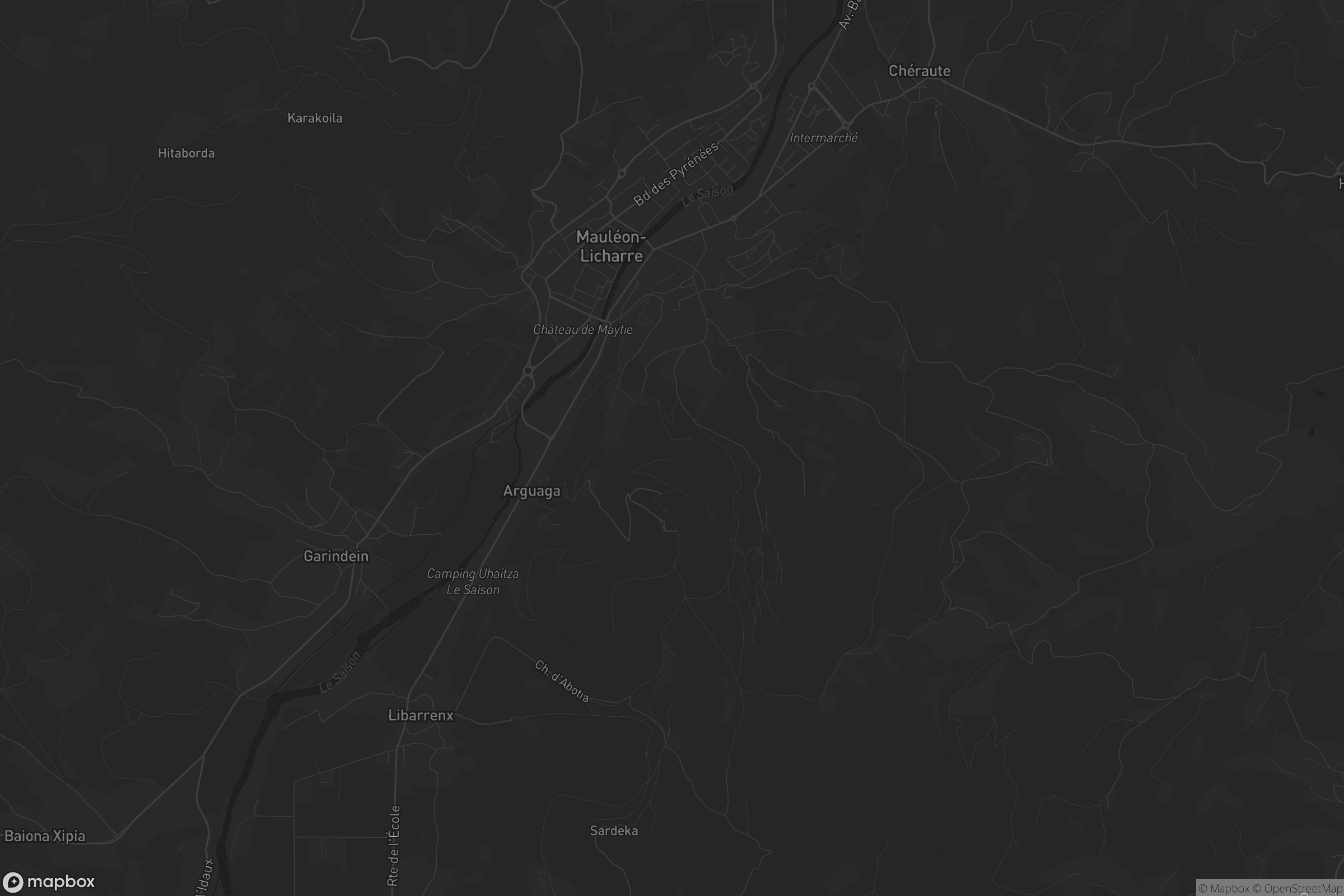 Carte de Mauléon-Licharre