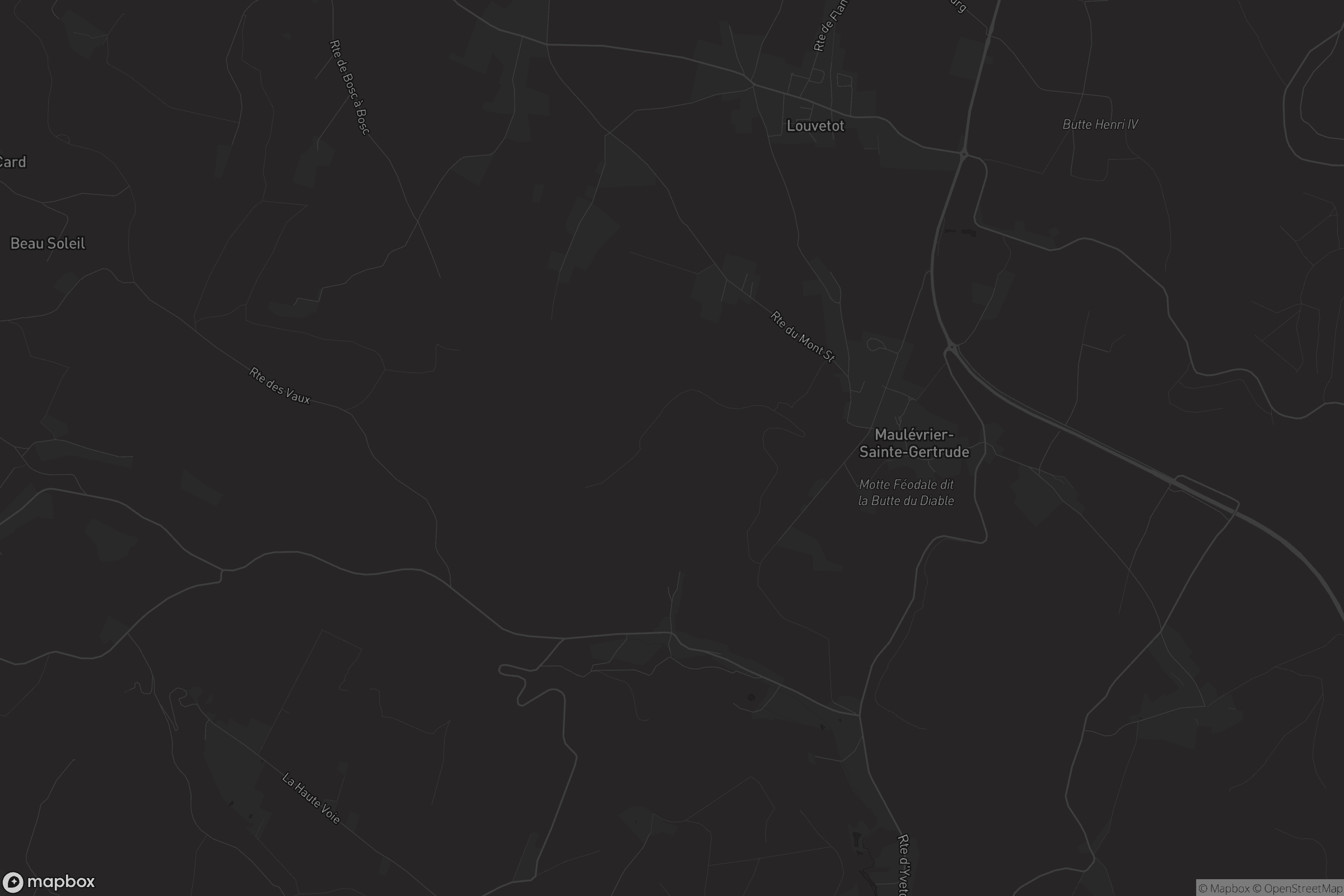 Carte de Maulévrier-Sainte-Gertrude