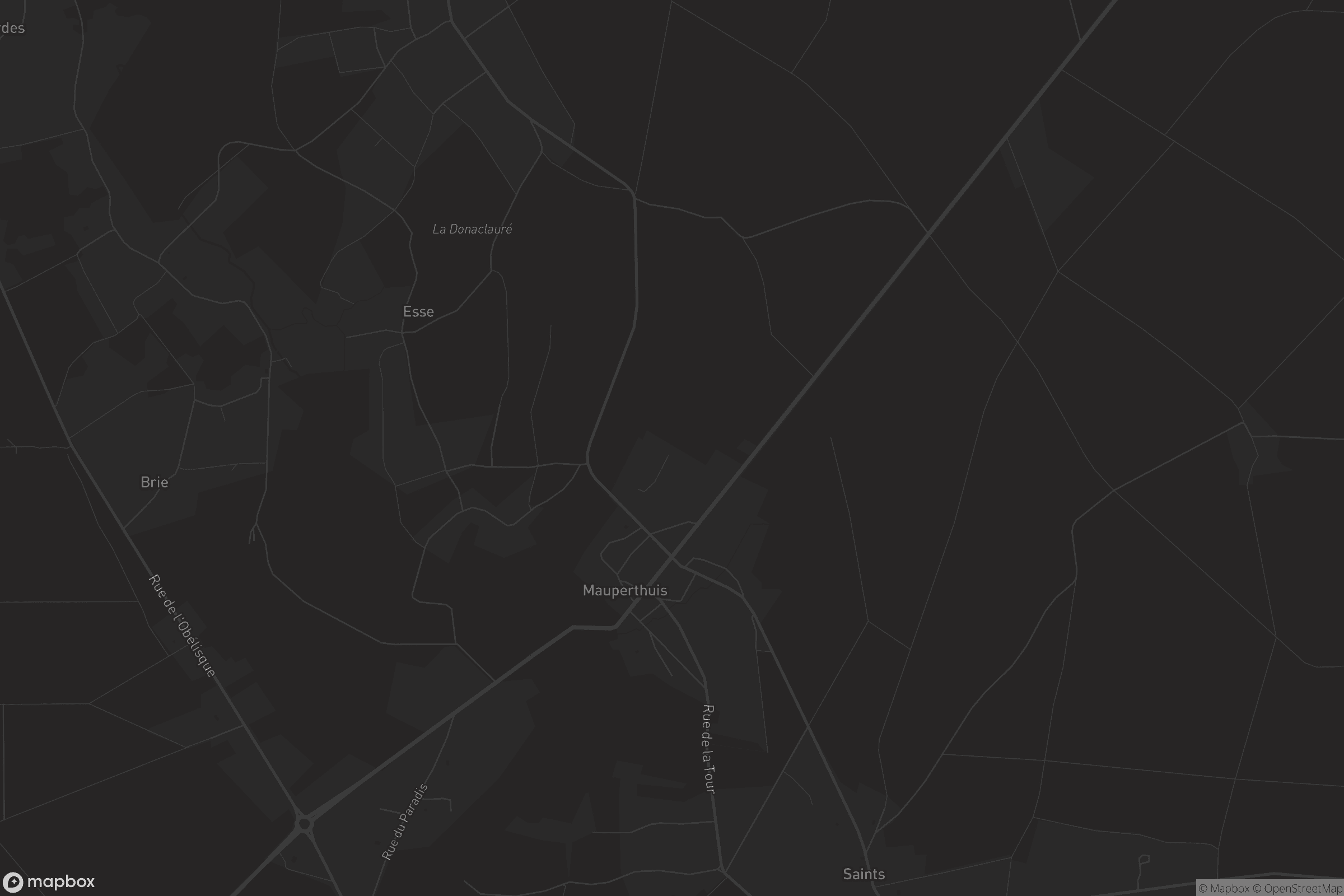 Carte de Mauperthuis