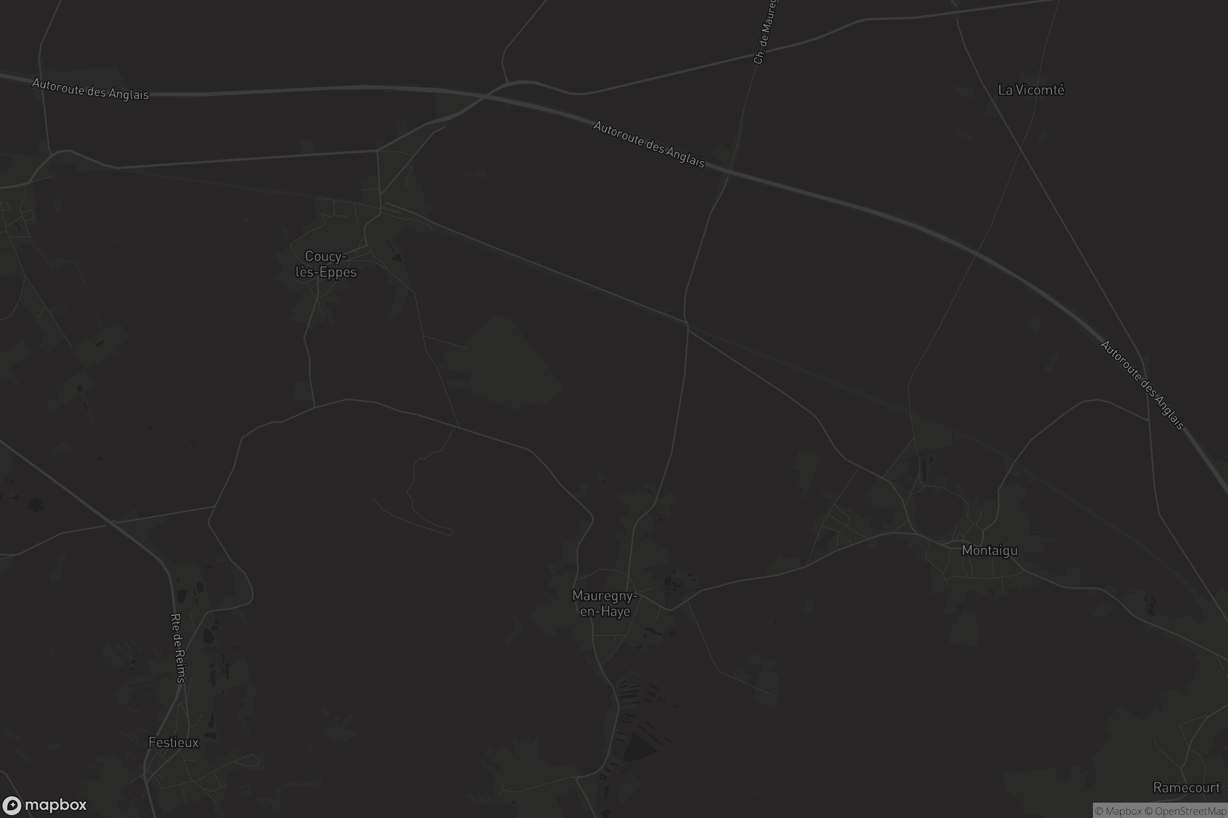 Carte de Mauregny-en-Haye