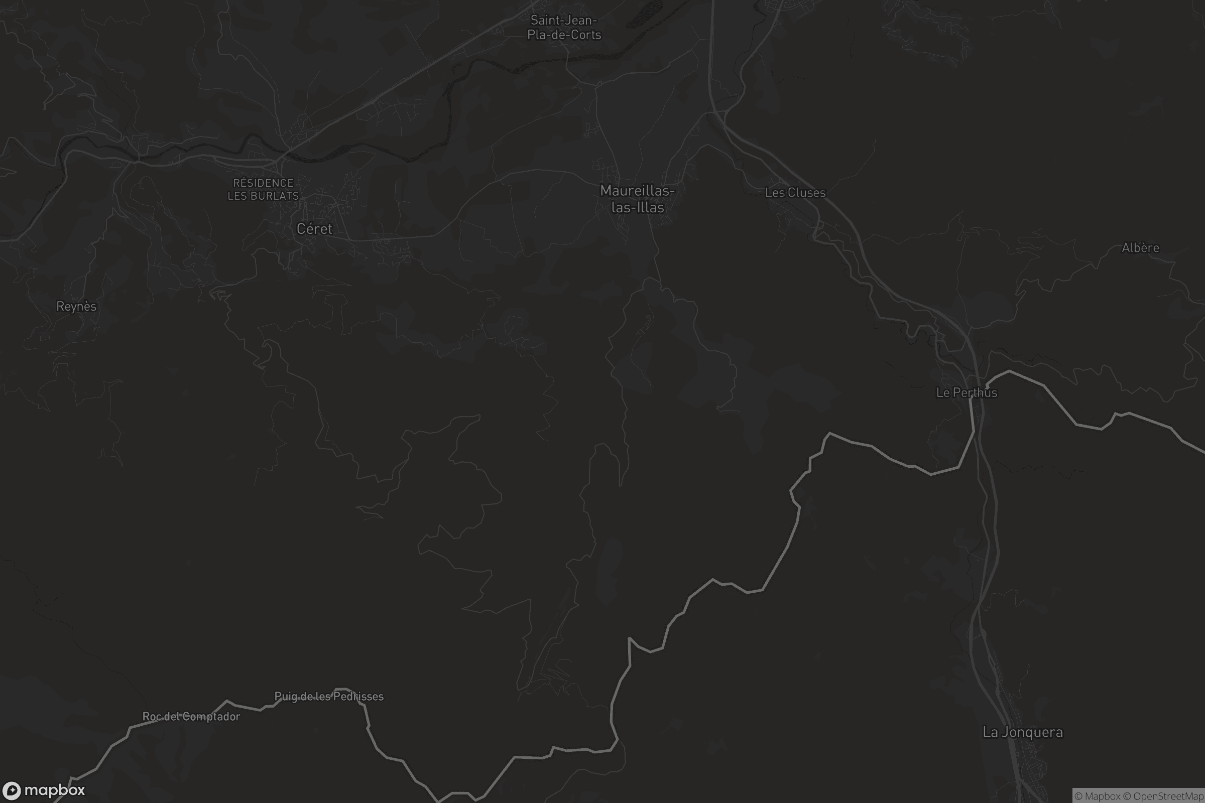 Carte de Maureillas-las-Illas