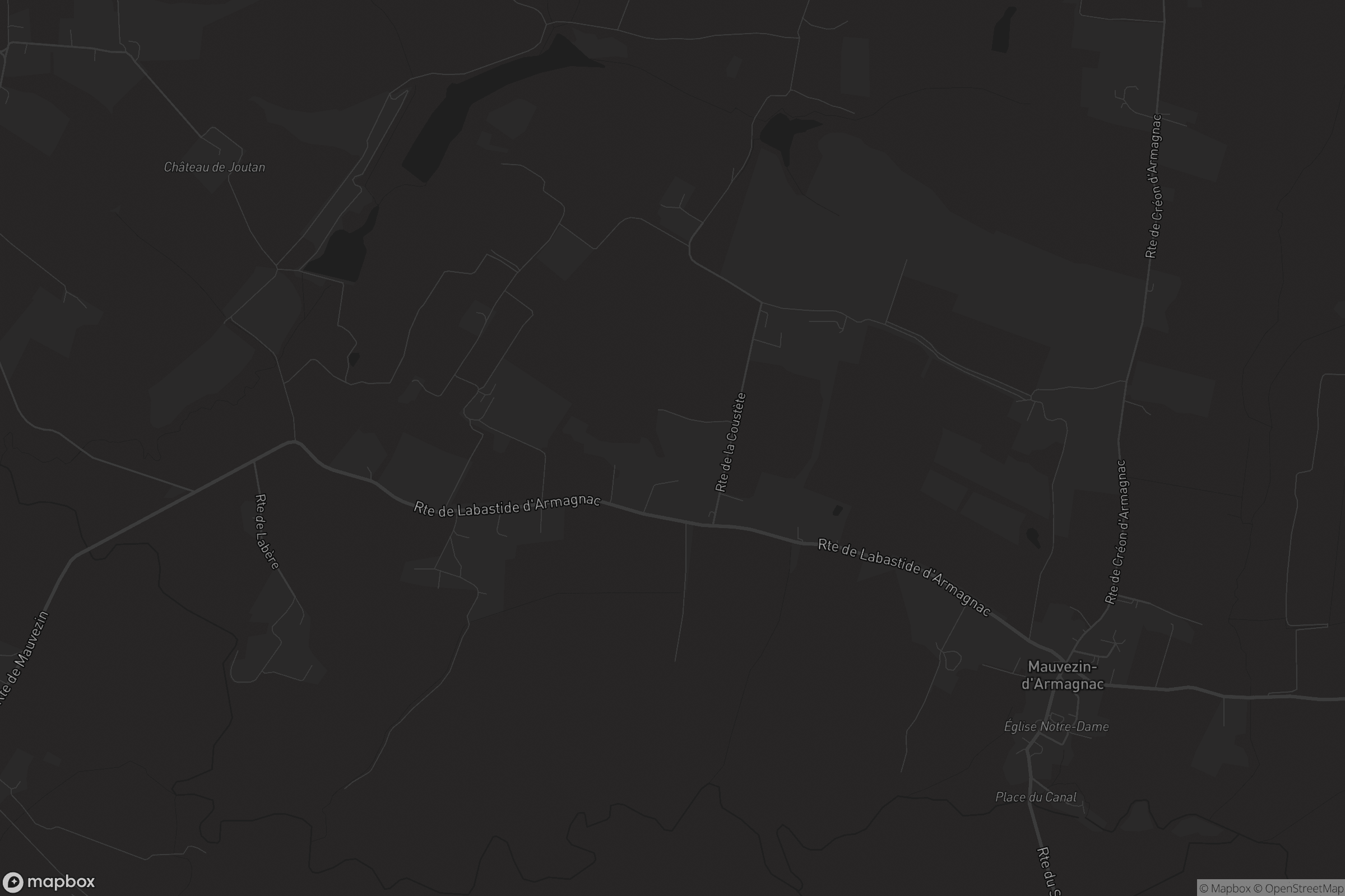 Carte de Mauvezin-d'Armagnac