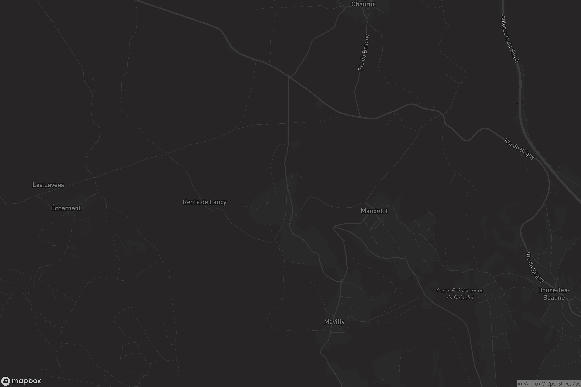 Carte de Mavilly-Mandelot