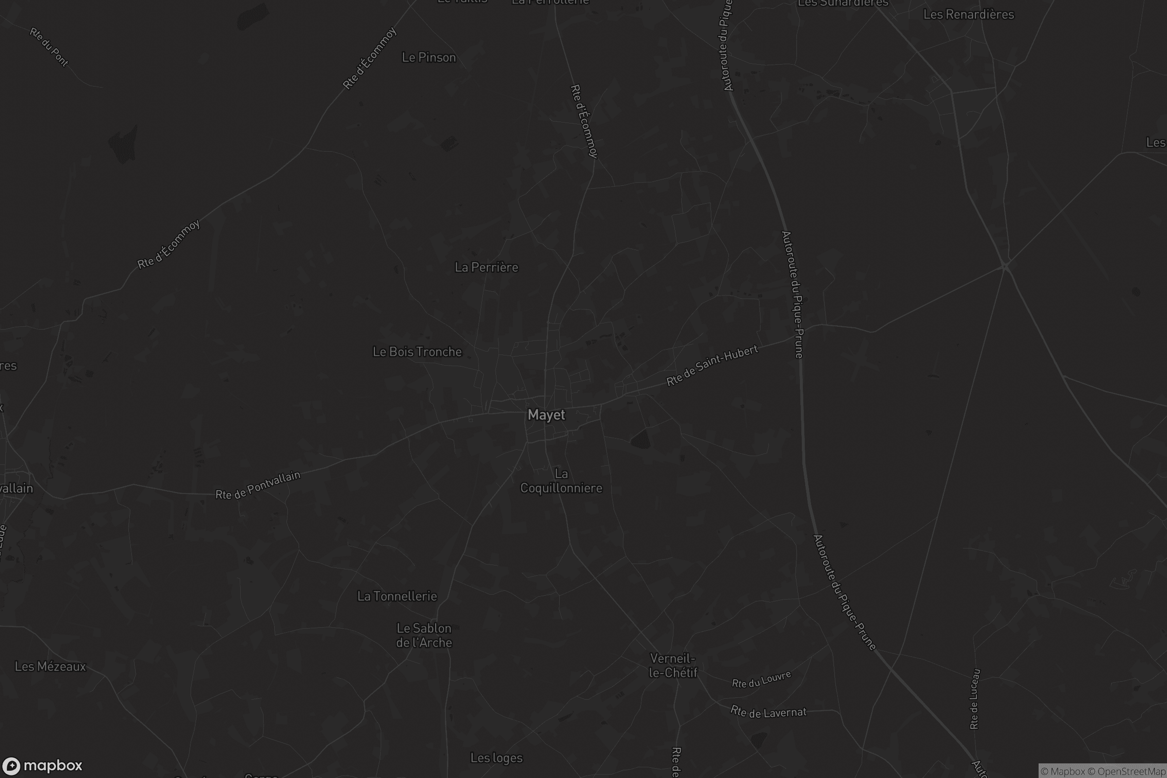 Carte de Mayet