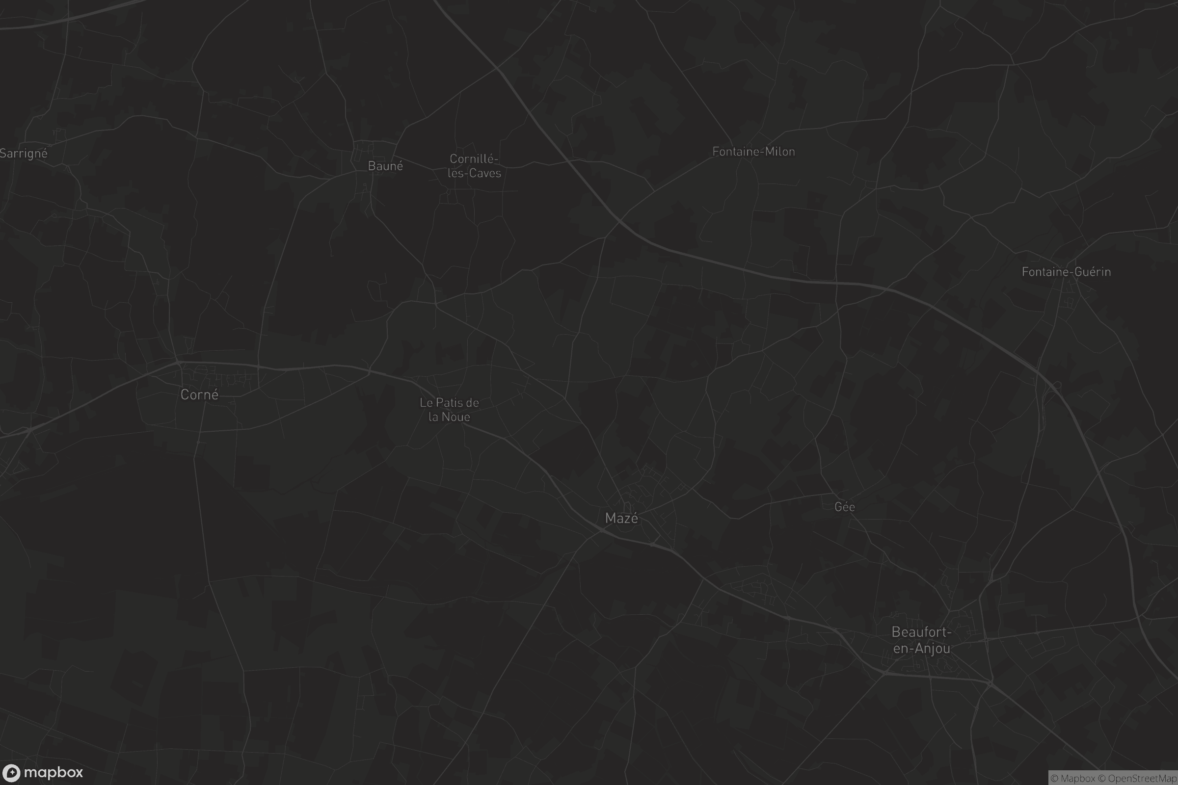 Carte de Mazé-Milon