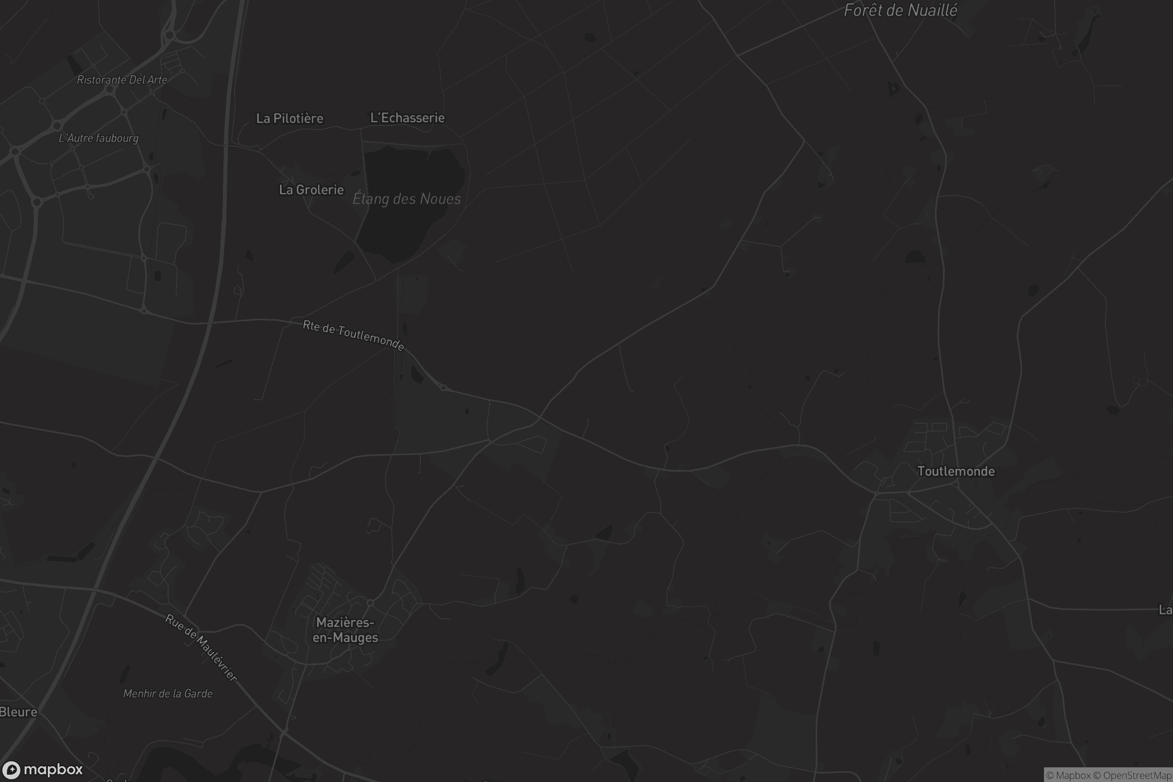 Carte de Mazières-en-Mauges