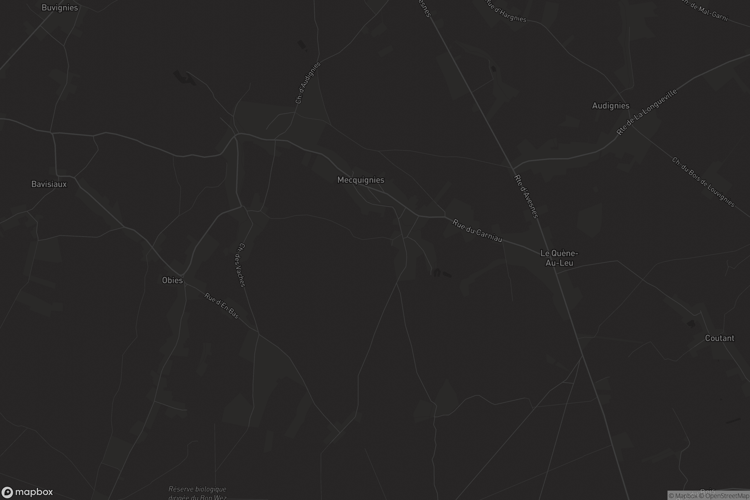 Carte de Mecquignies