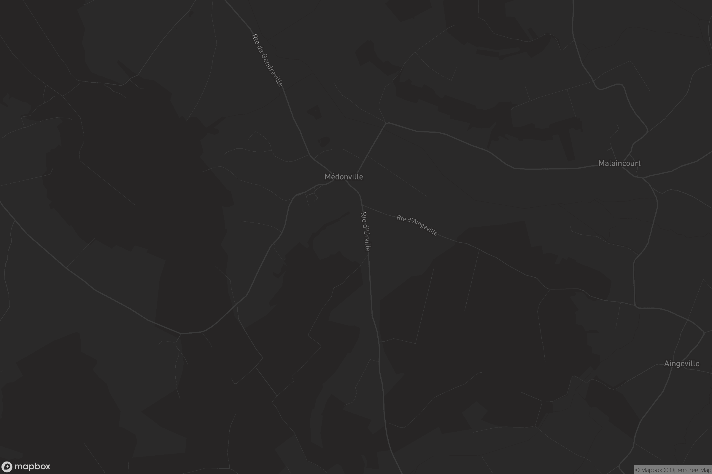 Carte de Médonville