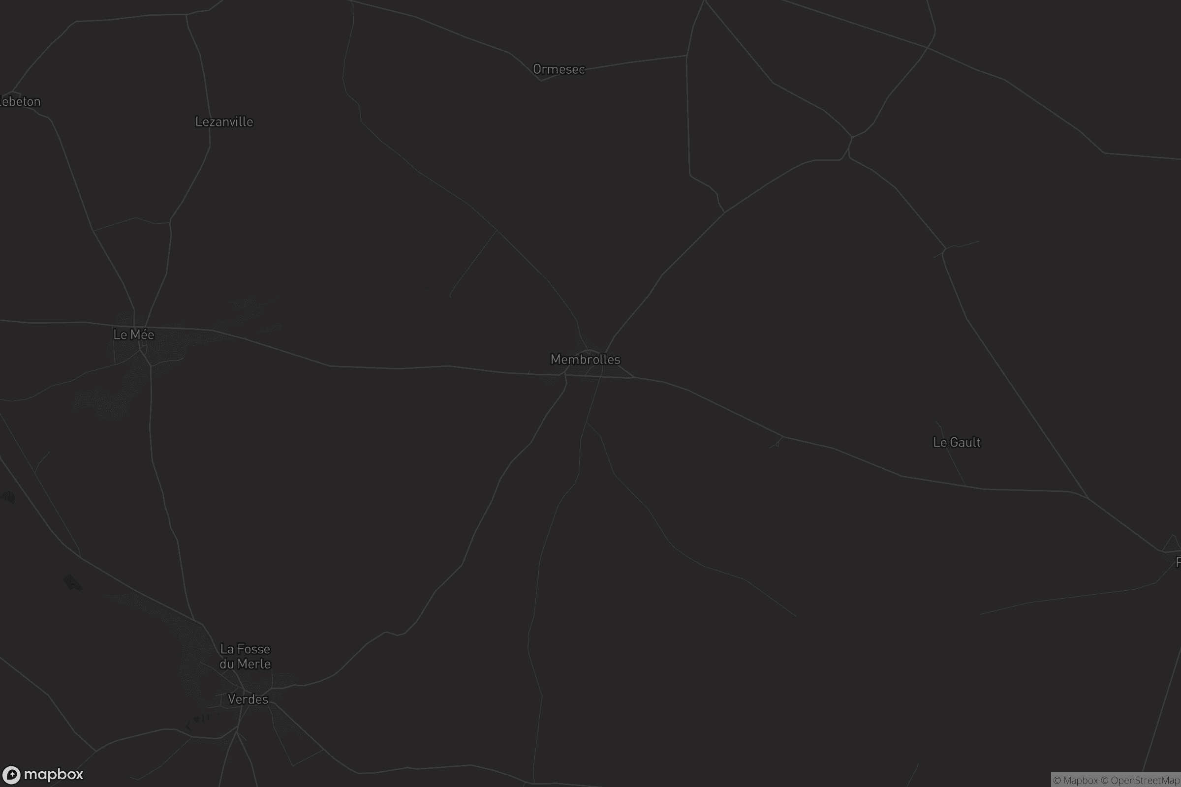 Carte de Membrolles