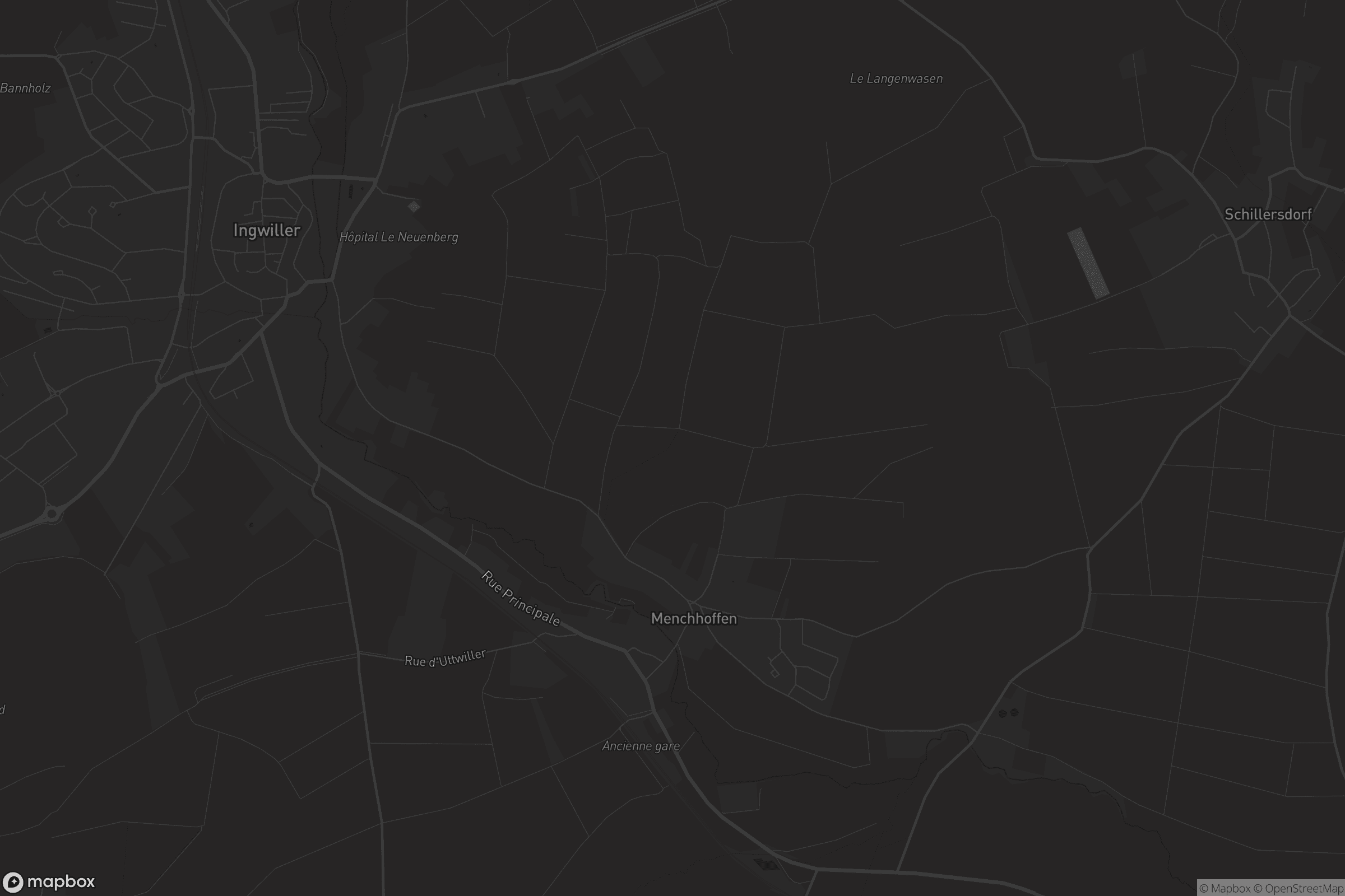 Carte de Menchhoffen