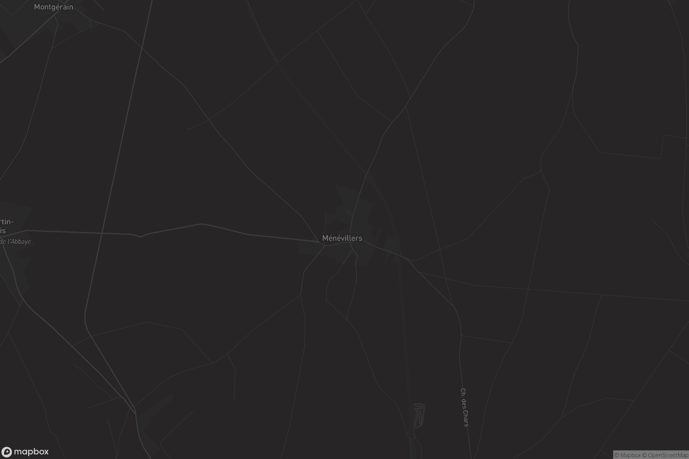 Carte de Ménévillers