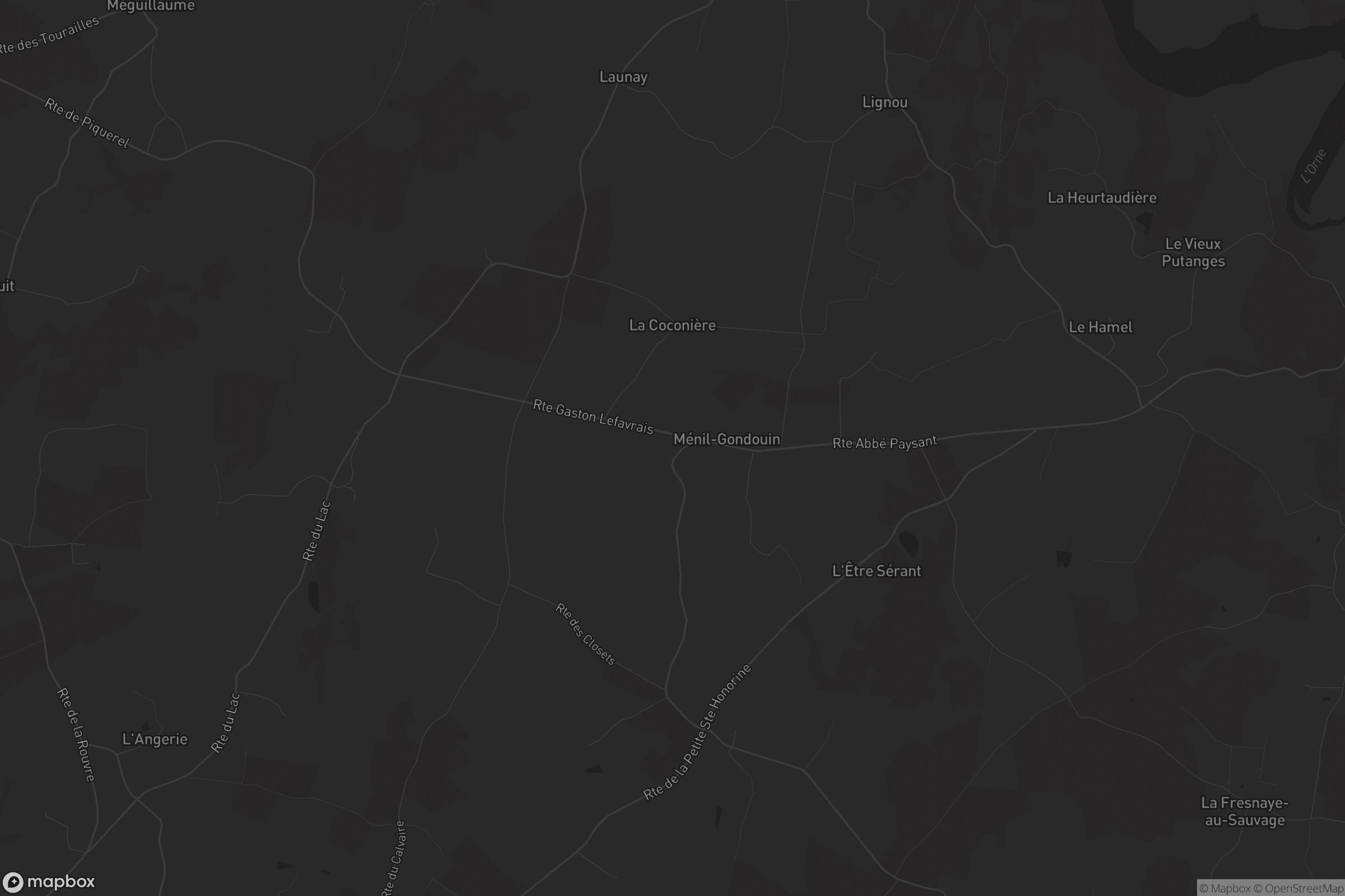 Carte de Ménil-Gondouin