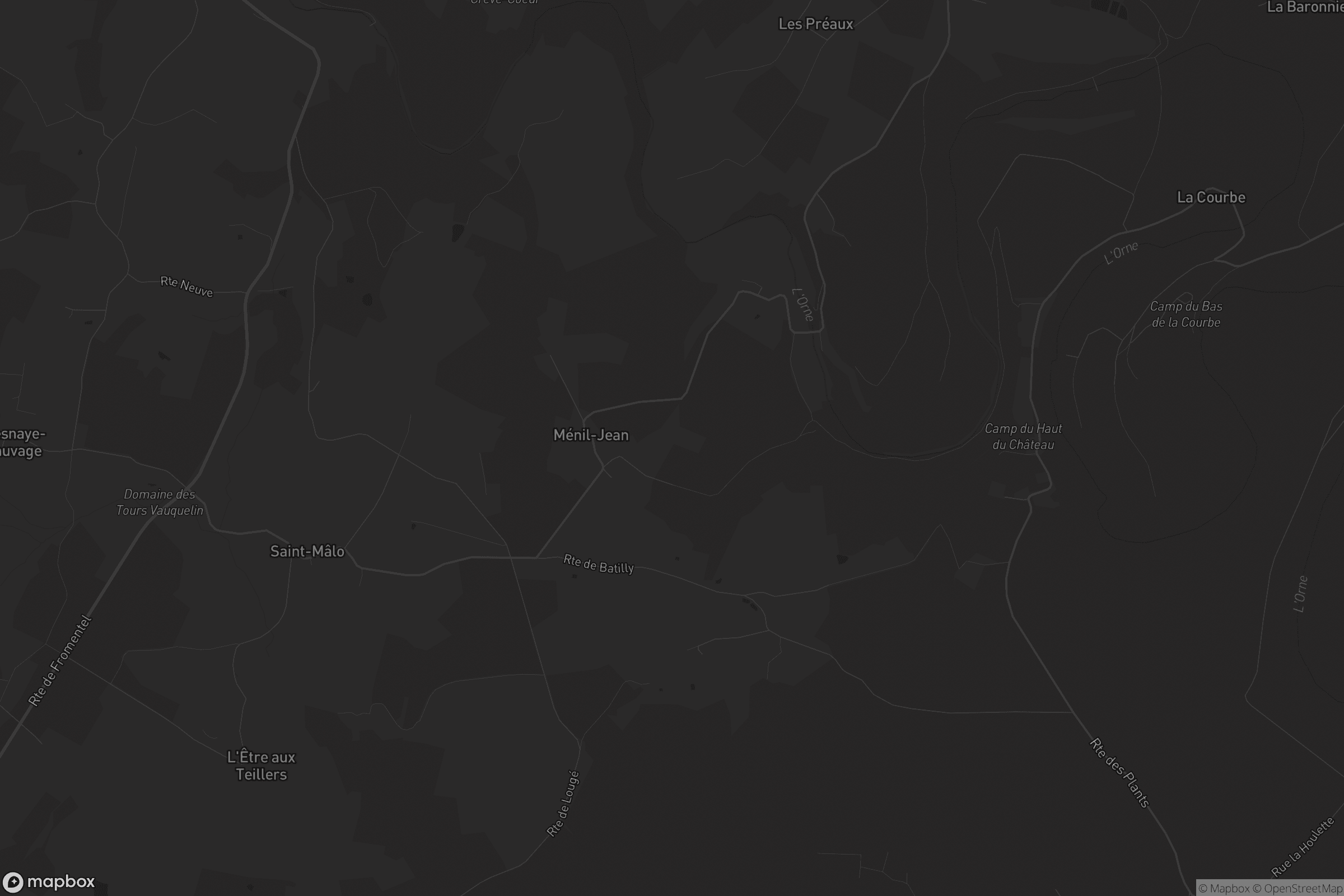 Carte de Ménil-Jean