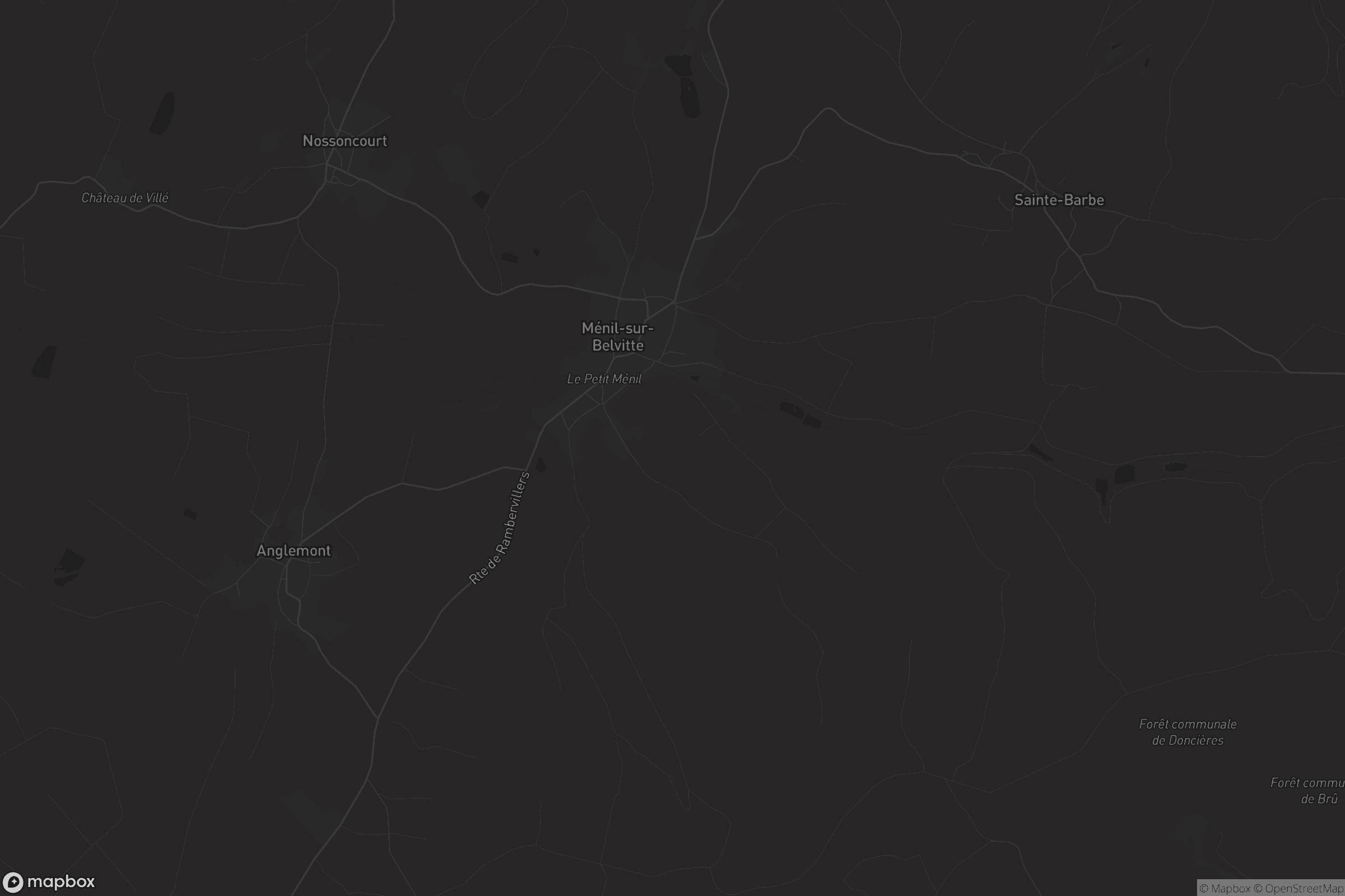 Carte de Ménil-sur-Belvitte