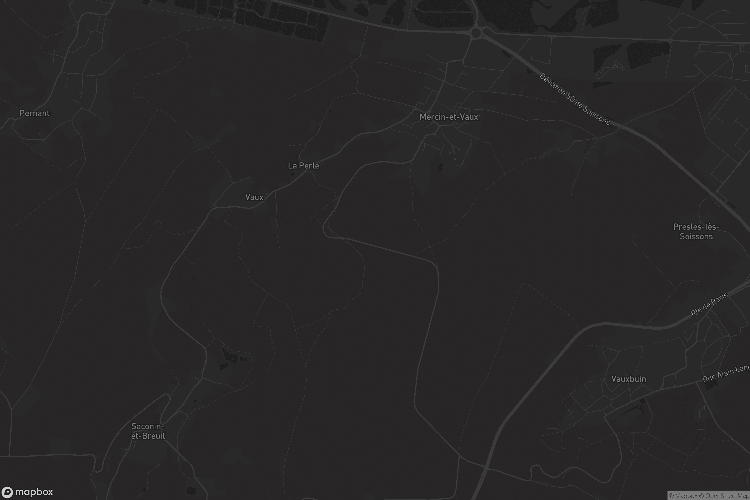 Carte de Mercin-et-Vaux