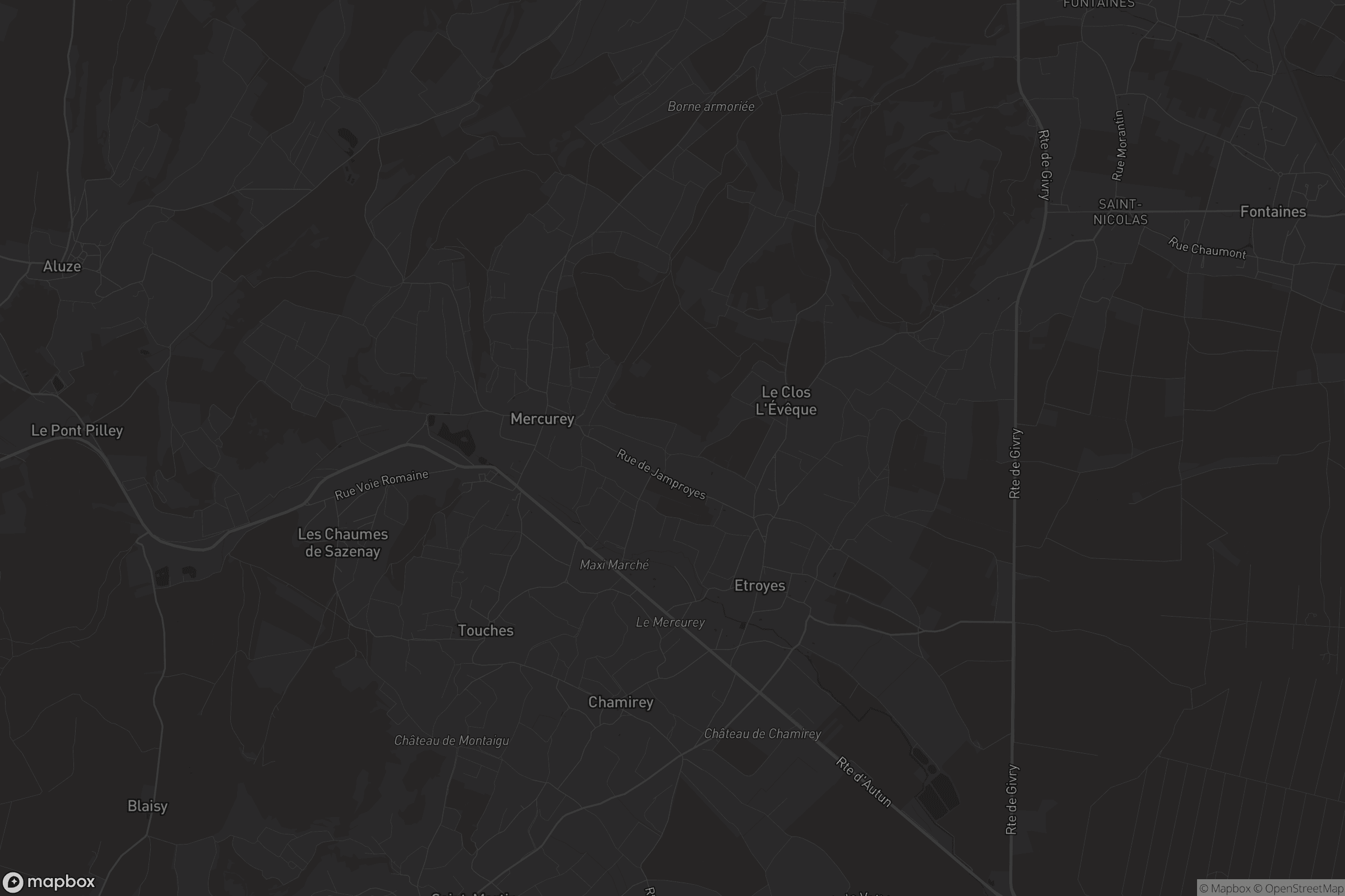 Carte de Mercurey