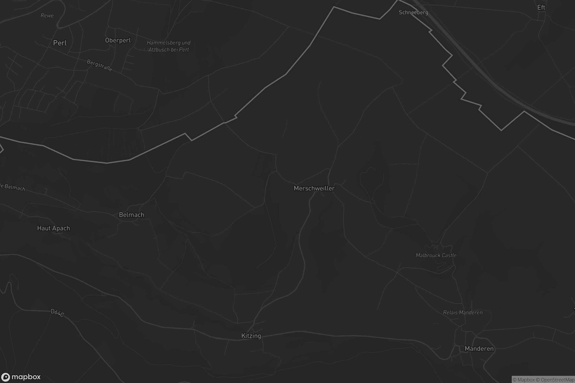 Carte de Merschweiller