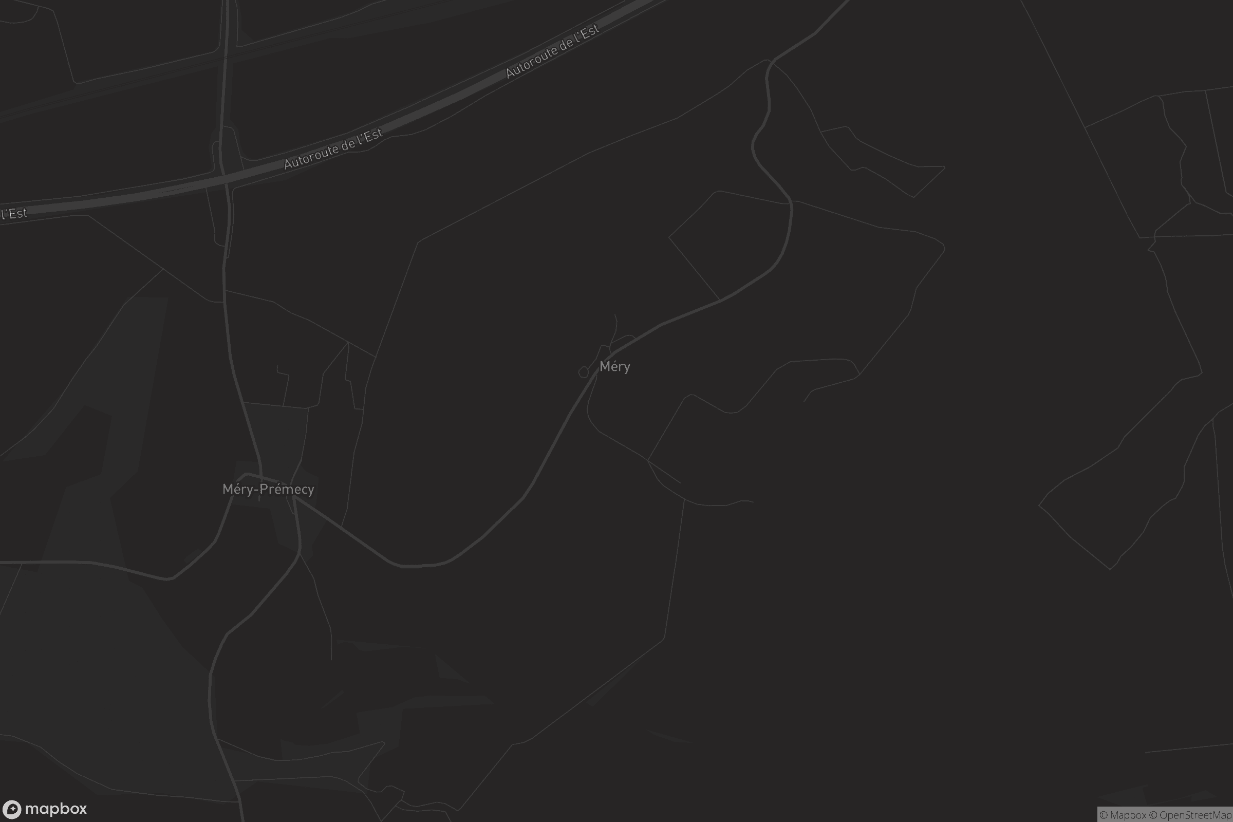 Carte de Méry-Prémecy