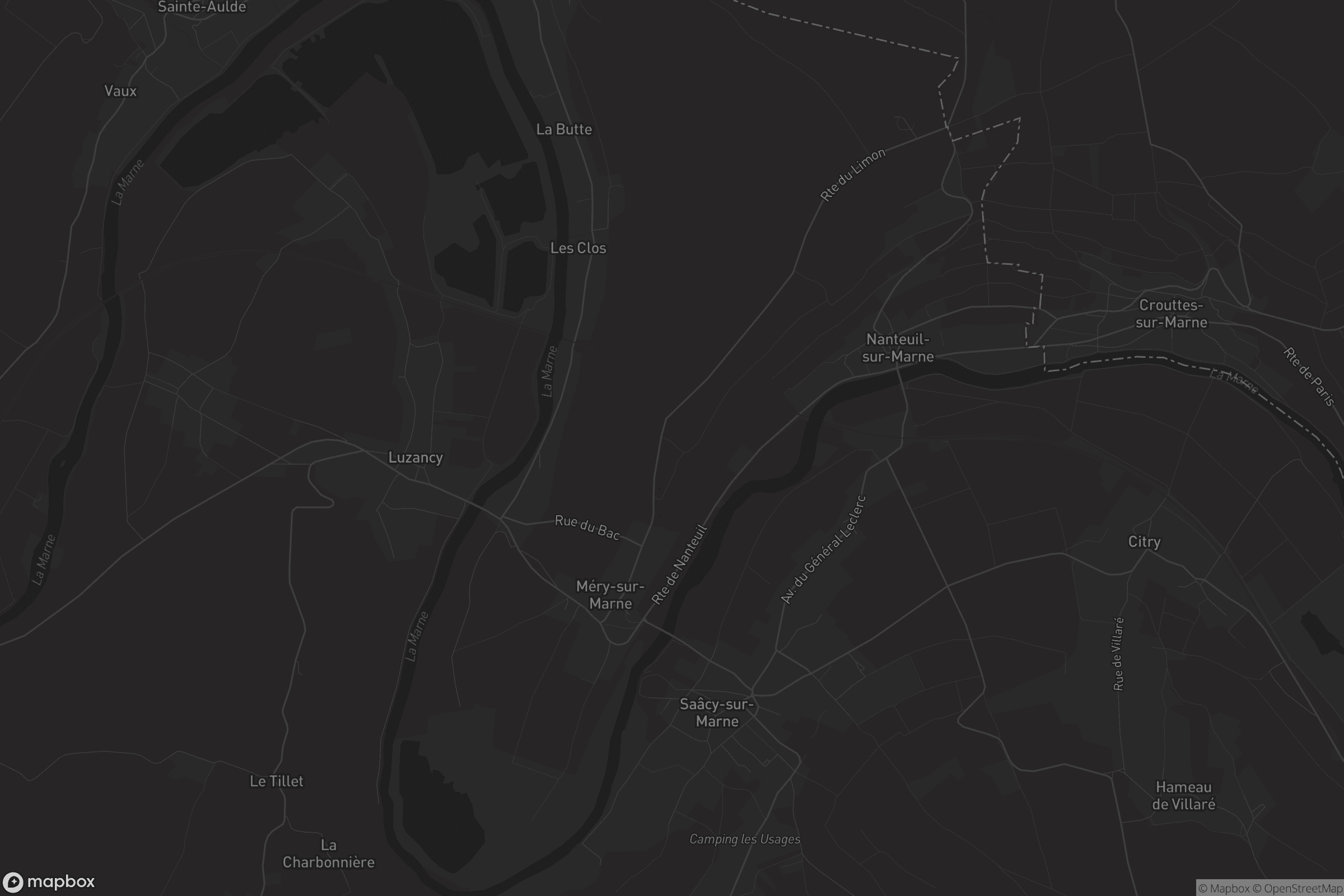 Carte de Méry-sur-Marne