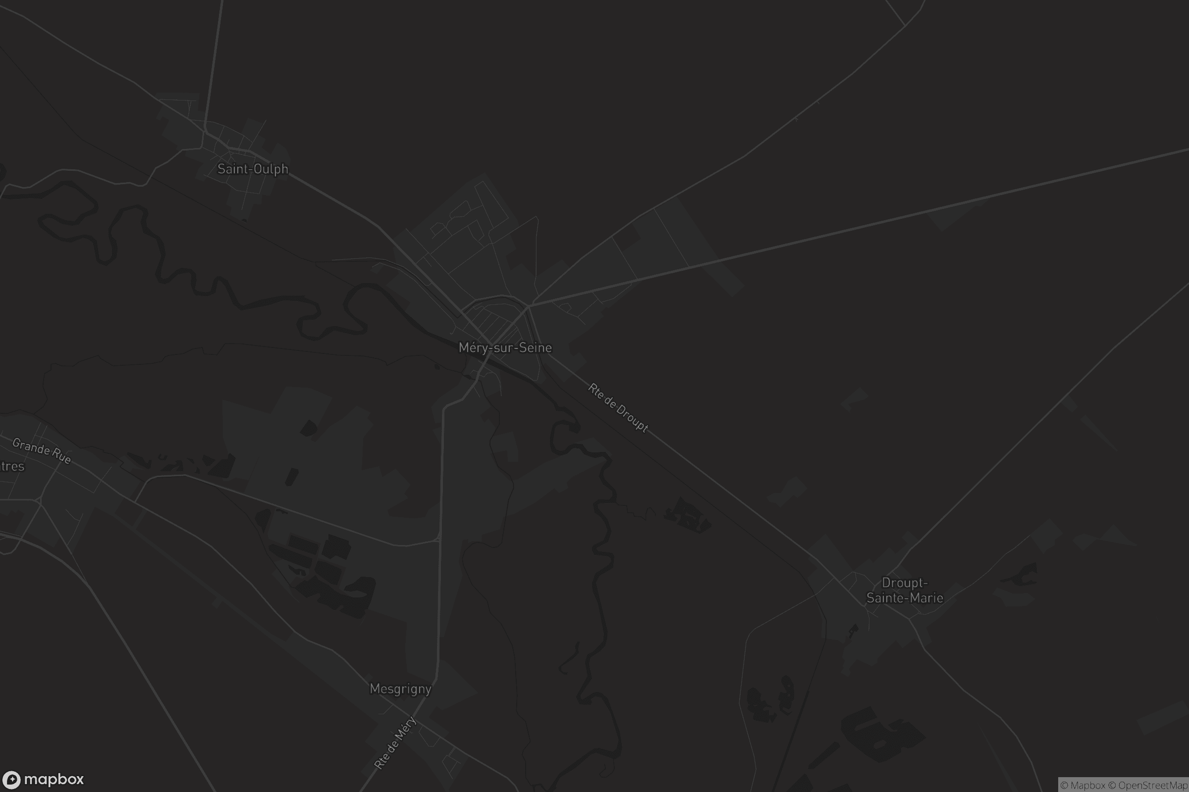 Carte de Méry-sur-Seine