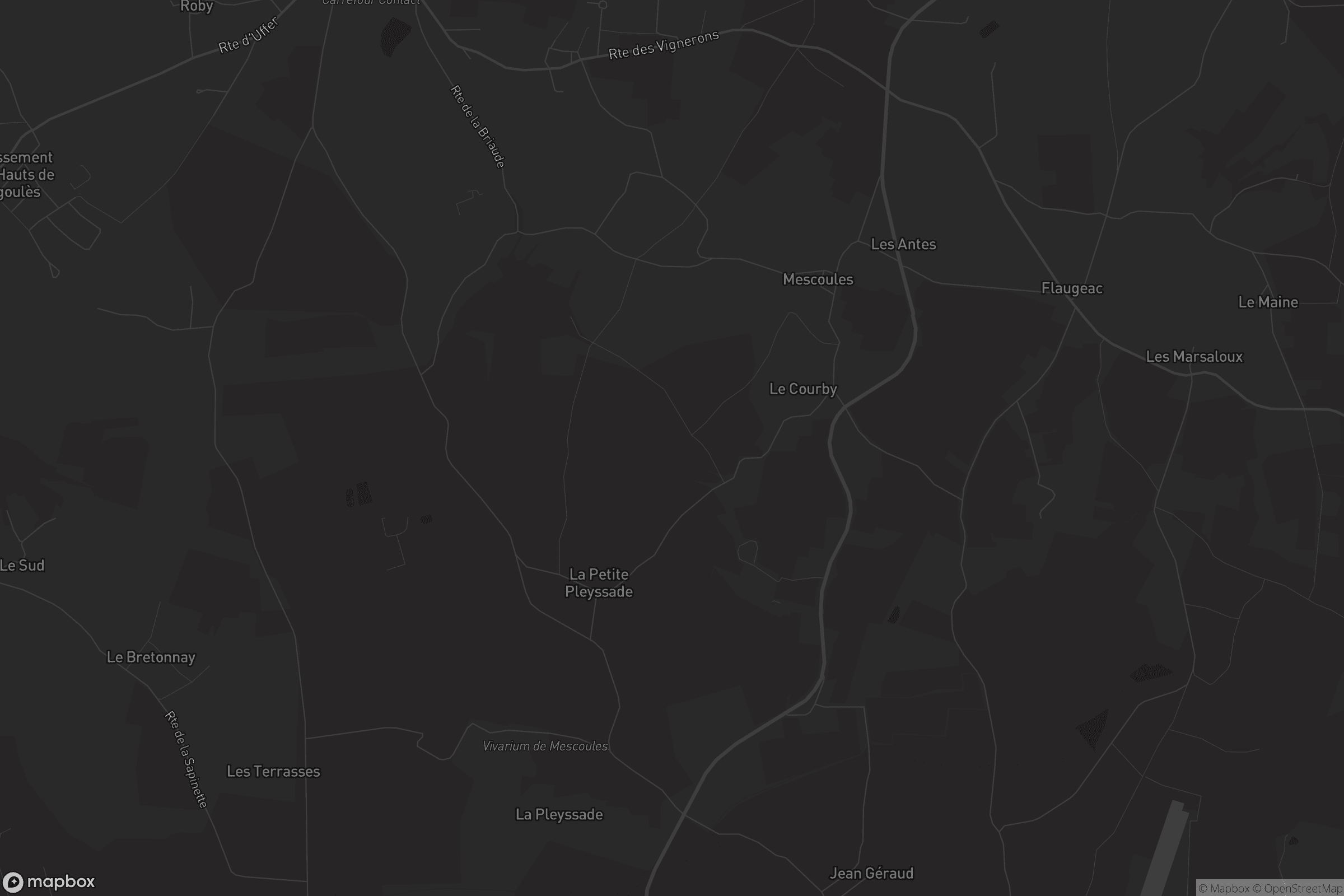 Carte de Mescoules