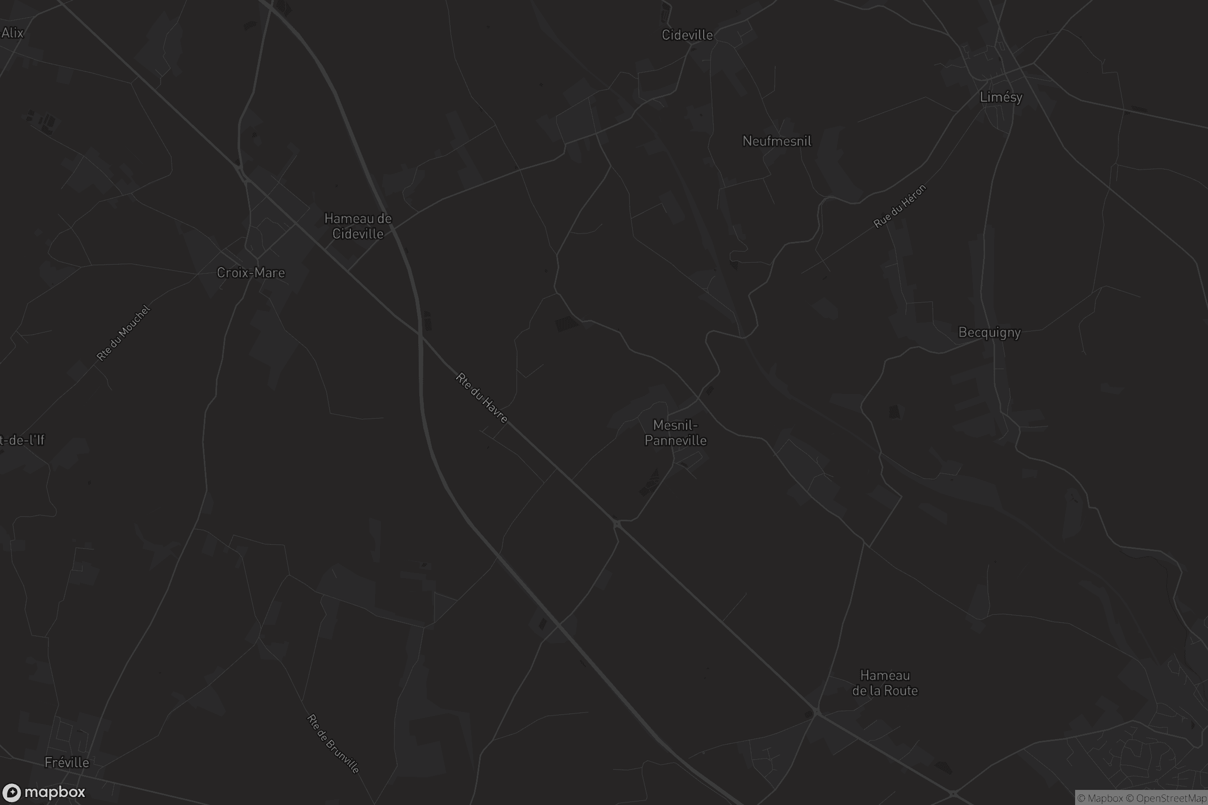 Carte de Mesnil-Panneville