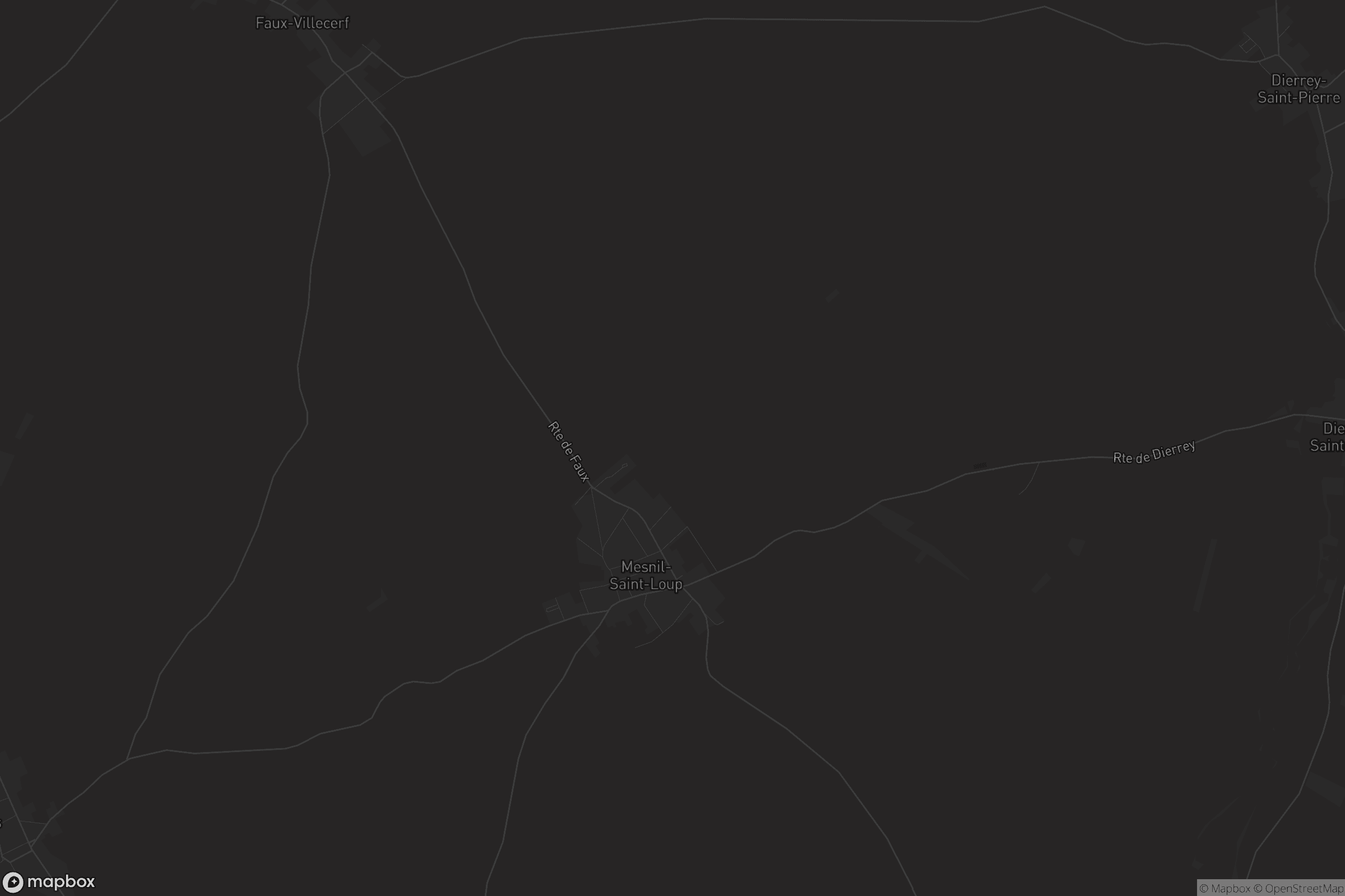 Carte de Mesnil-Saint-Loup