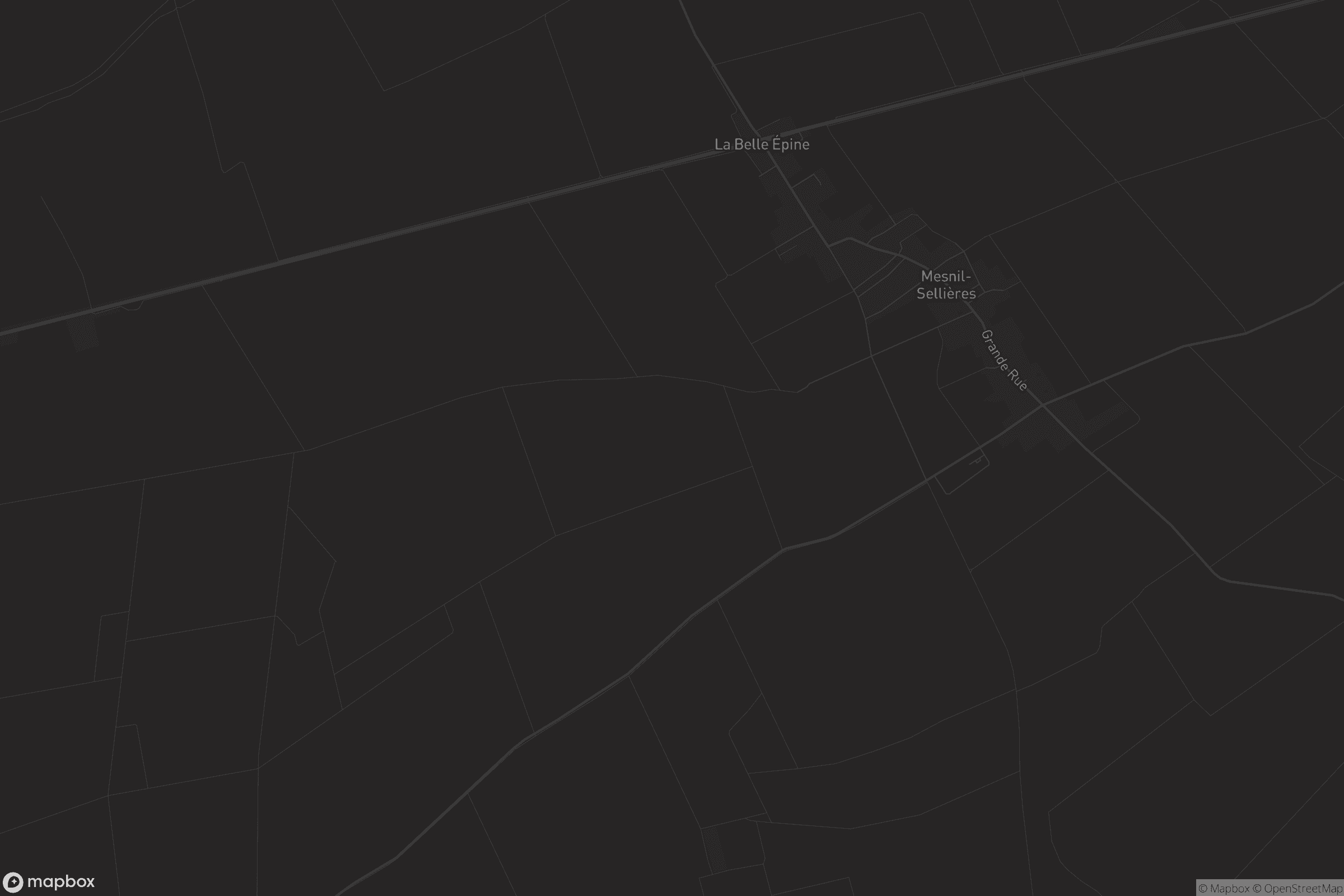 Carte de Mesnil-Sellières