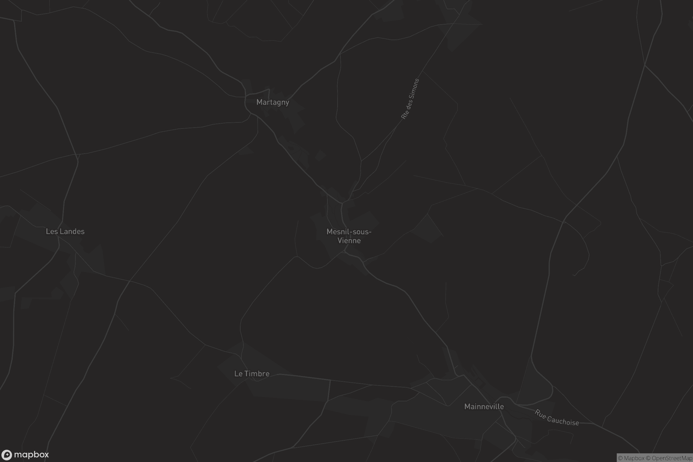 Carte de Mesnil-sous-Vienne