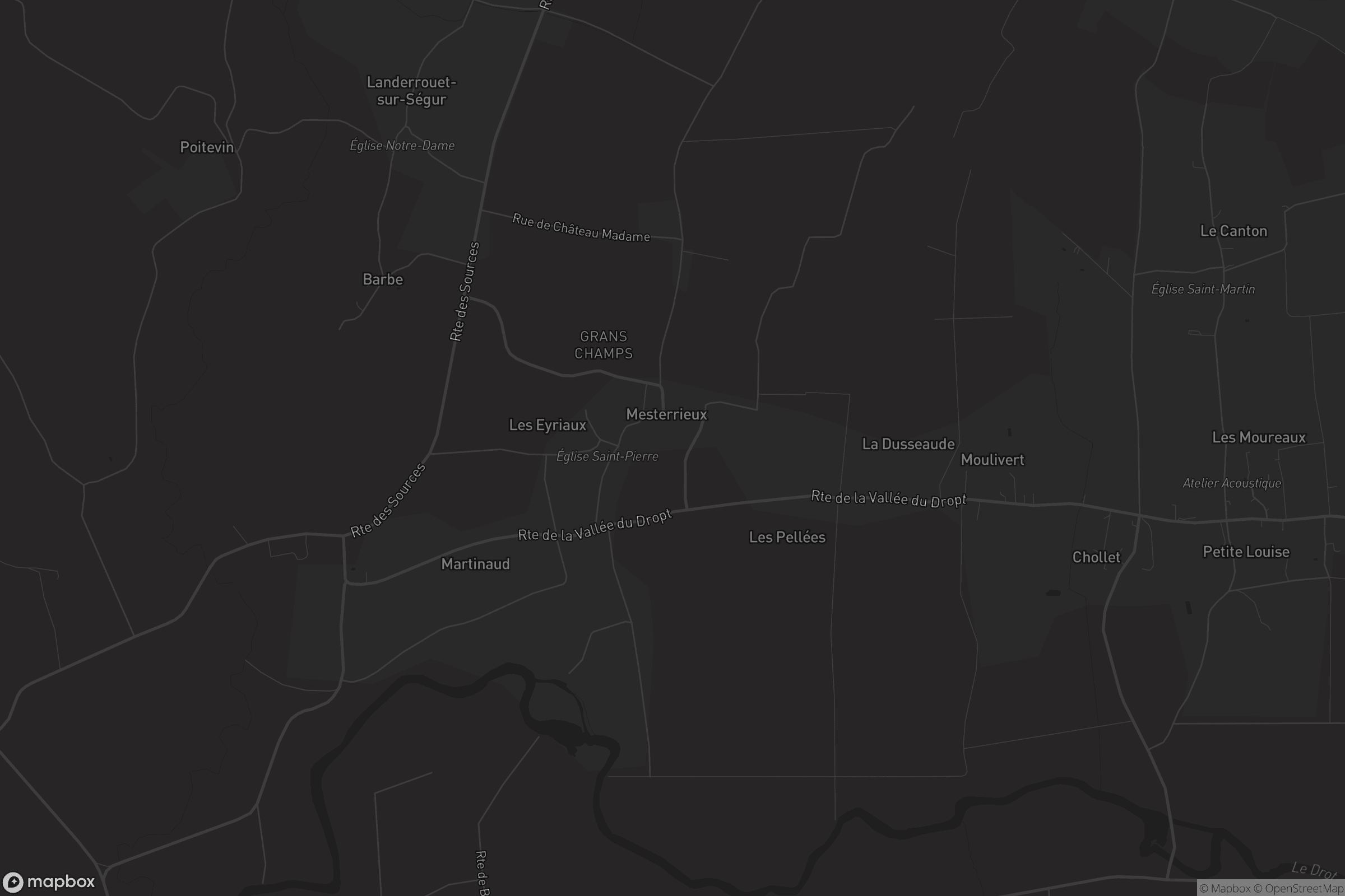 Carte de Mesterrieux