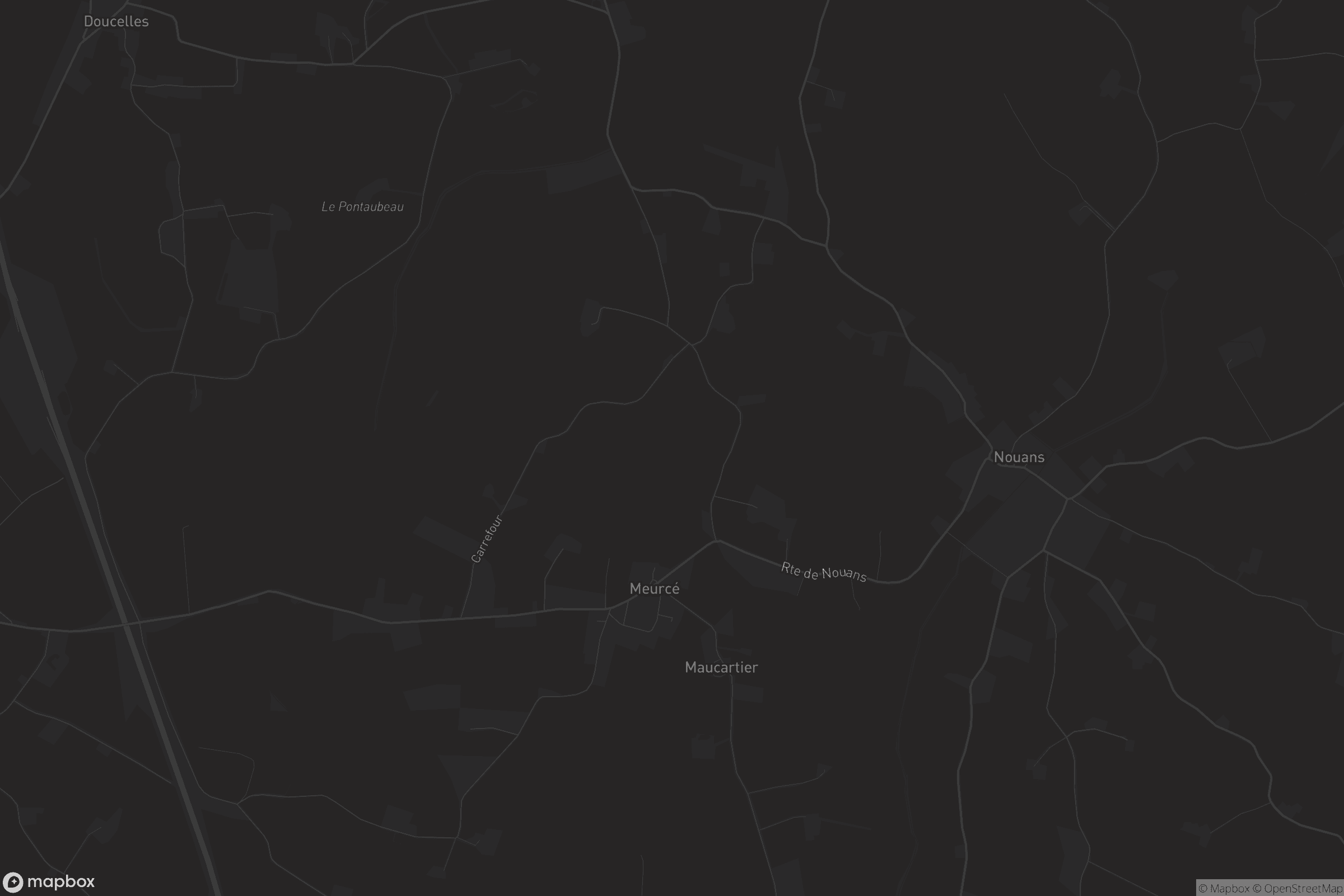 Carte de Meurcé