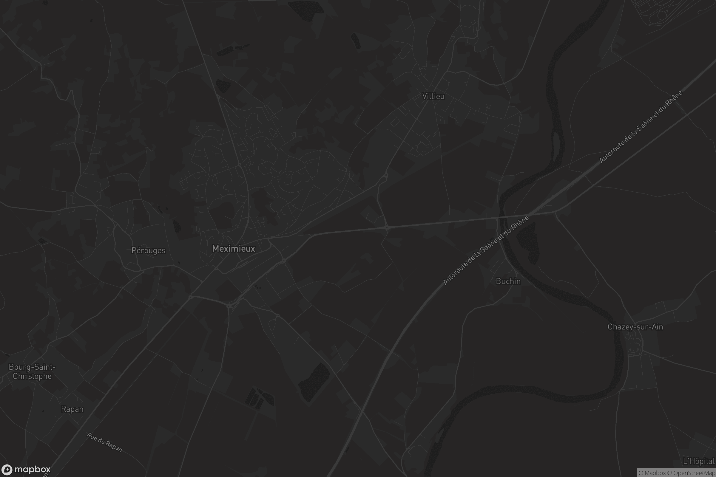 Carte de Meximieux