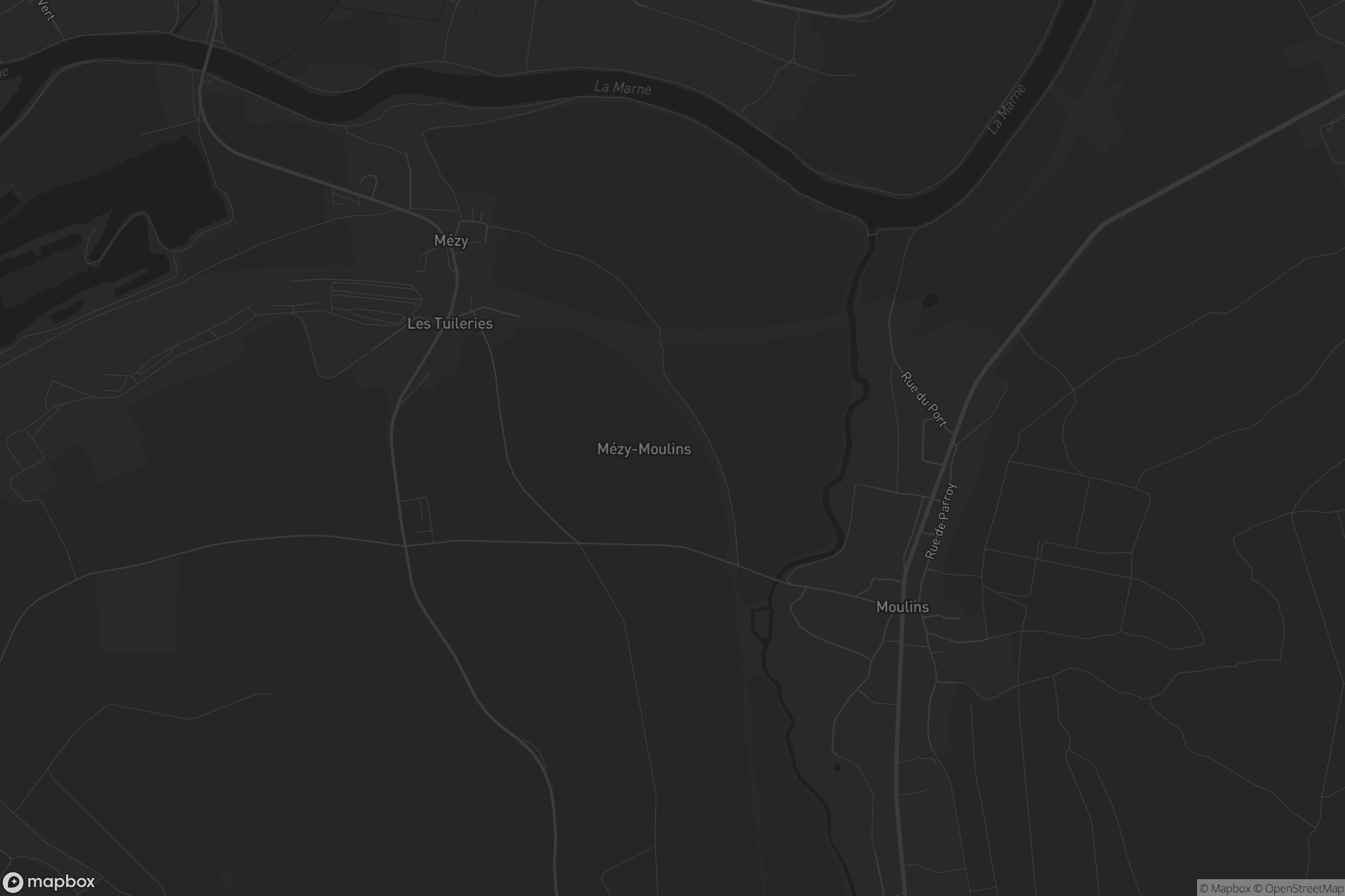 Carte de Mézy-Moulins
