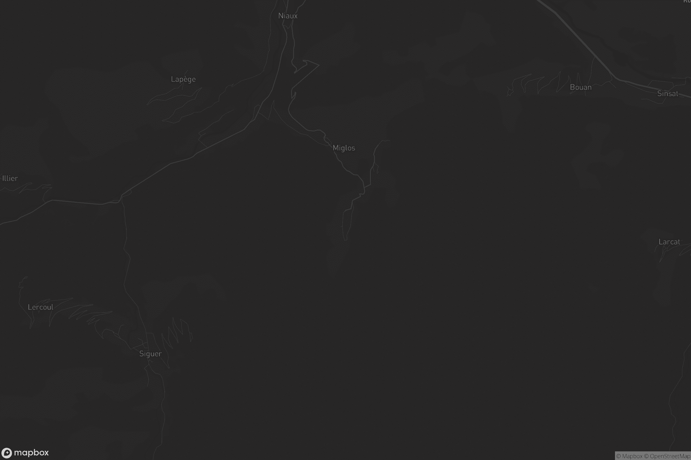 Carte de Miglos